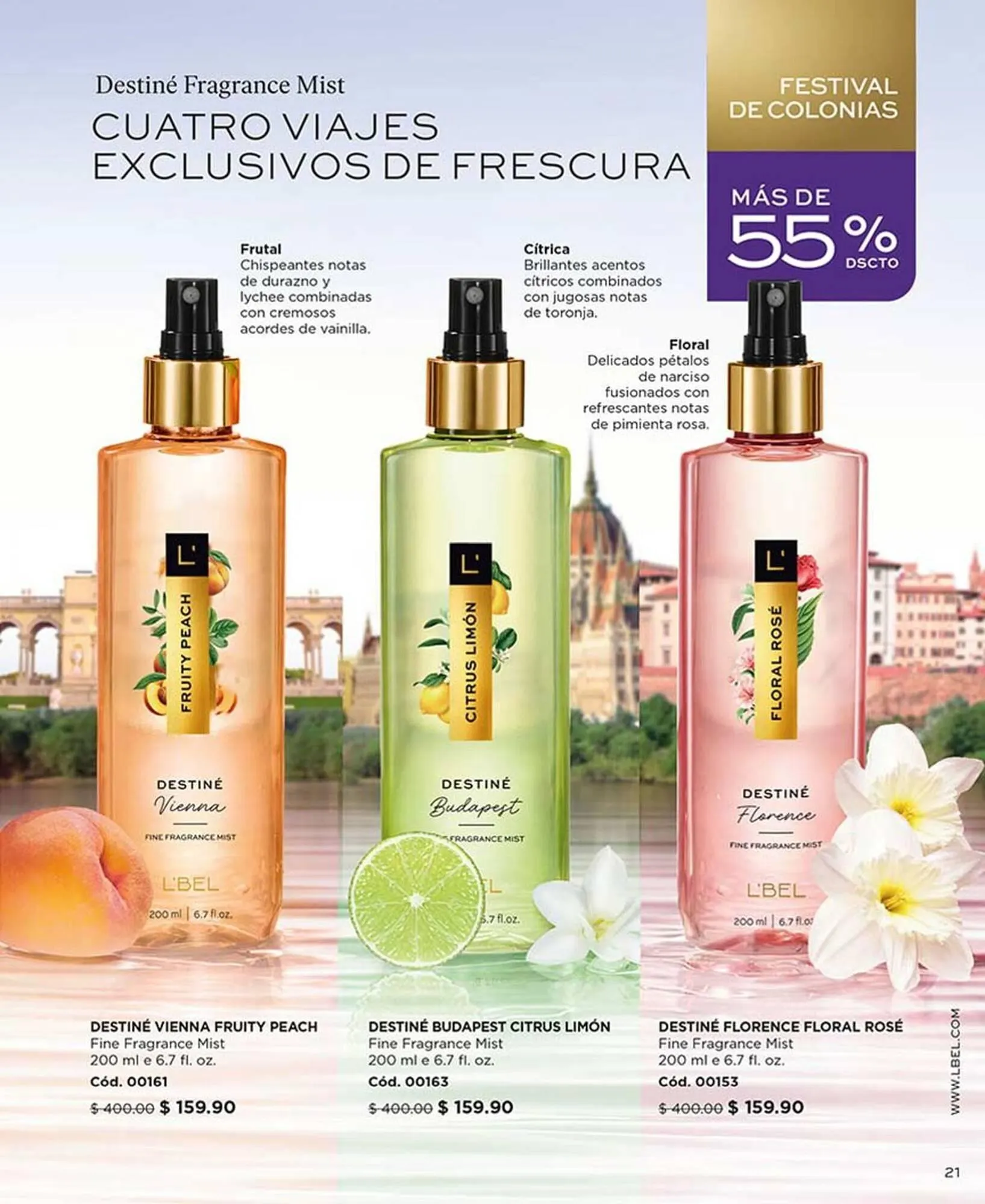 Catalogo de Catálogo L'Bel 23 de julio al 9 de agosto 2025 - Pag 21