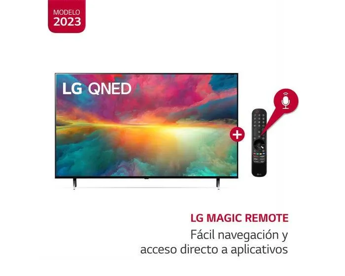 Televisor LG Smart TV 65" QNED 4K ThinQ AI 65QNED75SRA