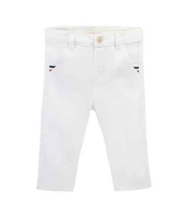 Pantalón Pitillo Blanco | Colección Aviador