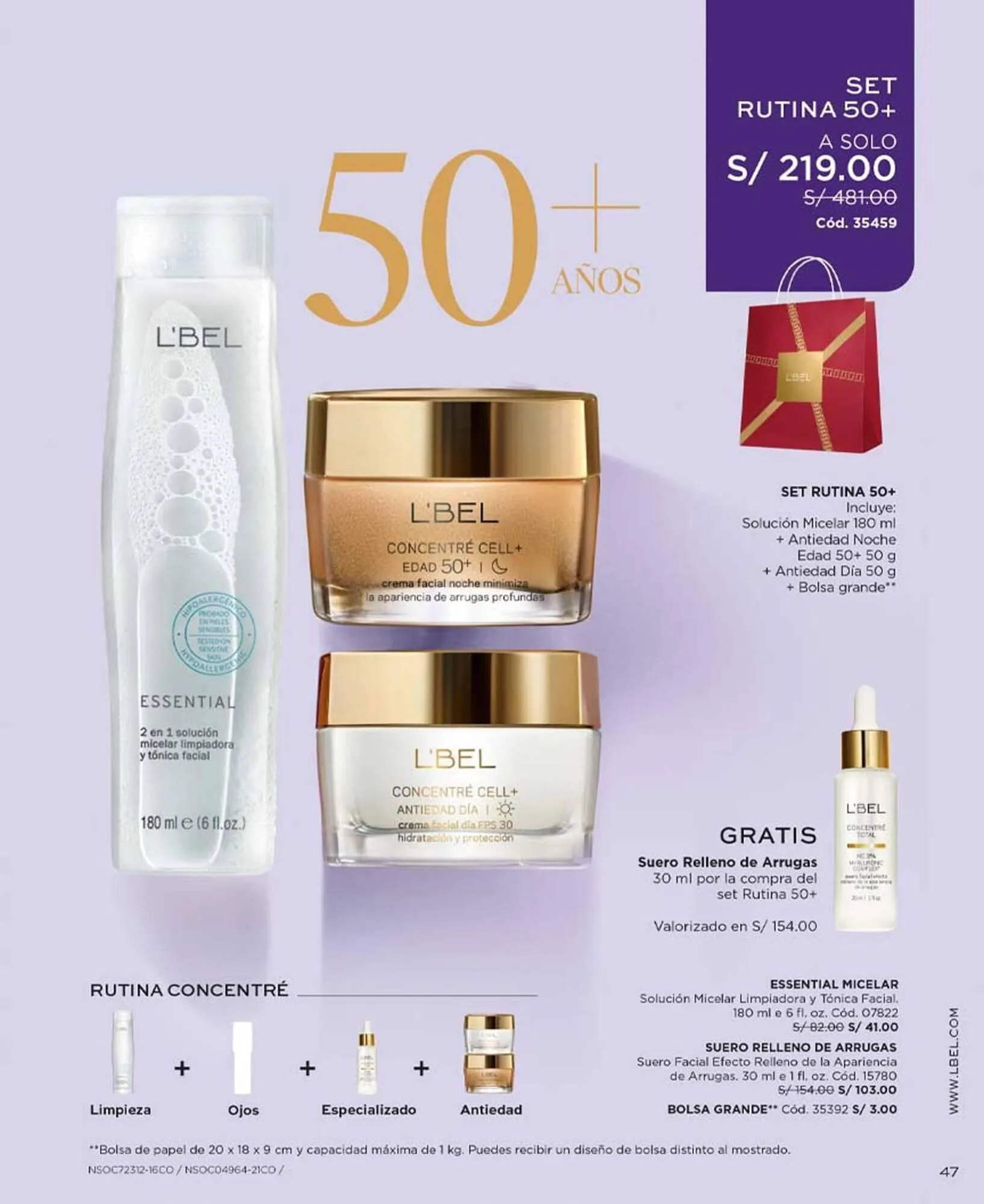 Catalogo de Catálogo L'Bel 30 de noviembre al 21 de enero 2024 - Pag 47