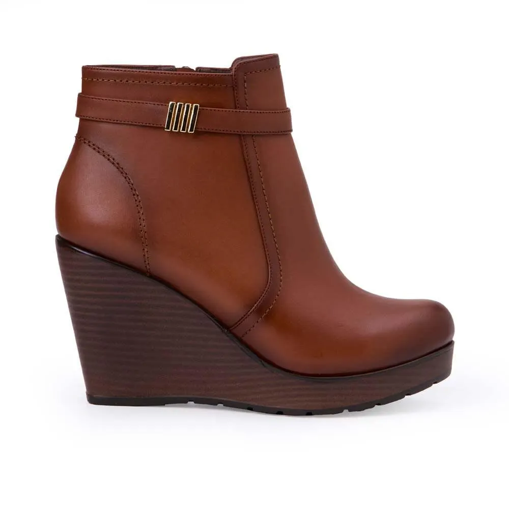 Botín Jodhpur Casual LINDA-2514 Toffe Viale Cuero