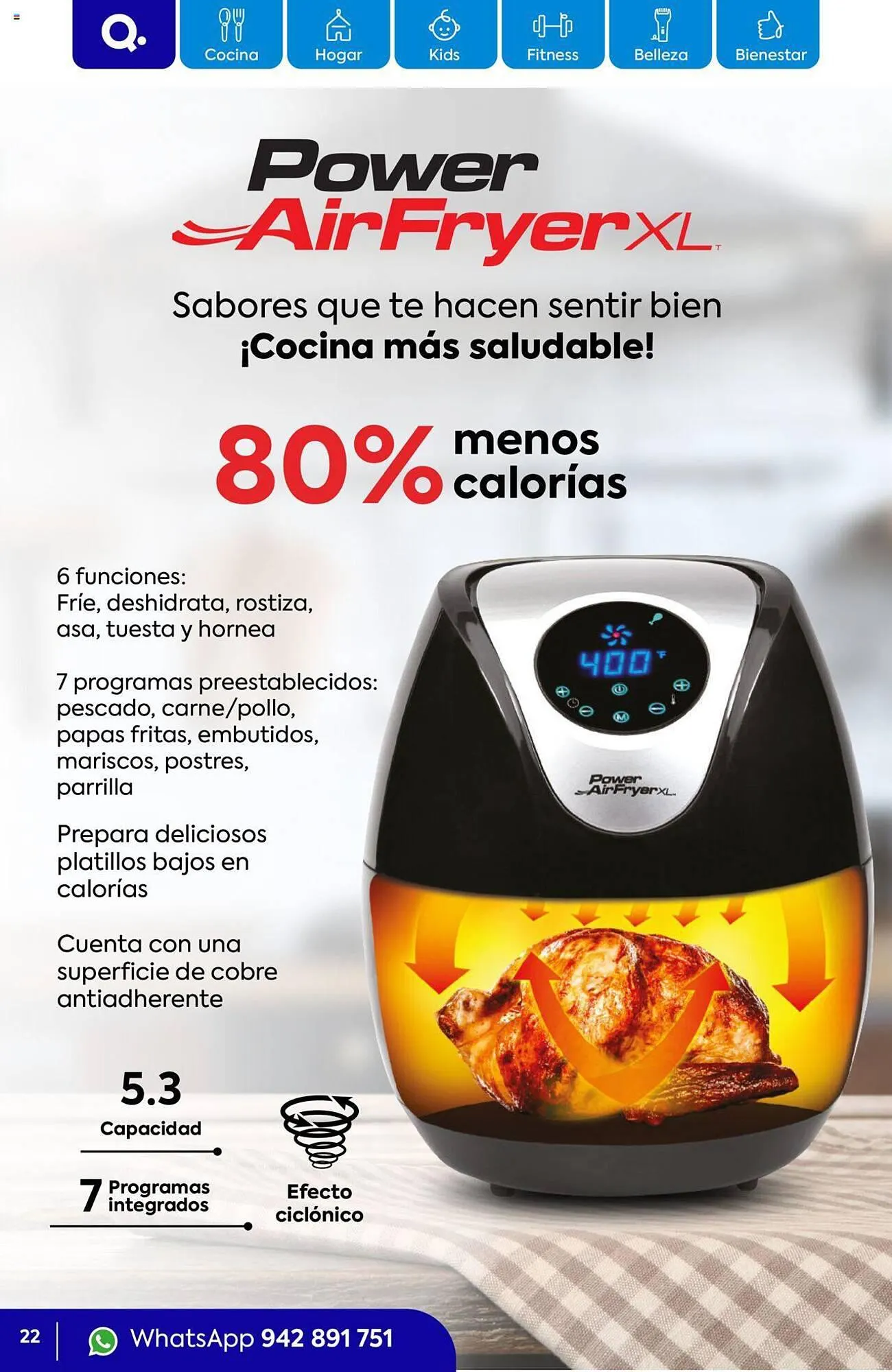 Catalogo de Catálogo Quality Products 2 de octubre al 31 de octubre 2023 - Pag 22