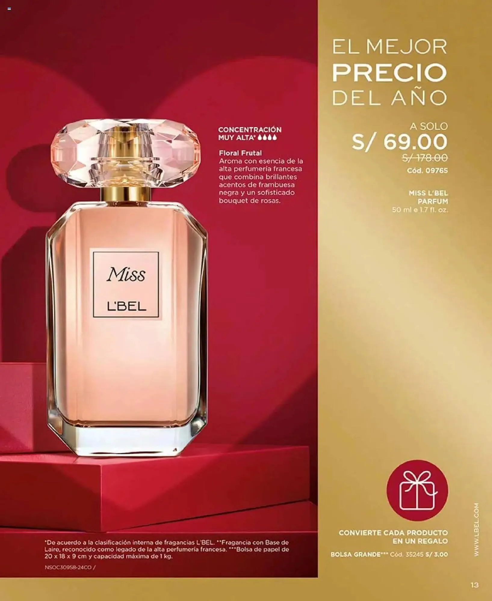 Catalogo de Catálogo L'Bel 3 de febrero al 19 de febrero 2025 - Pag 13