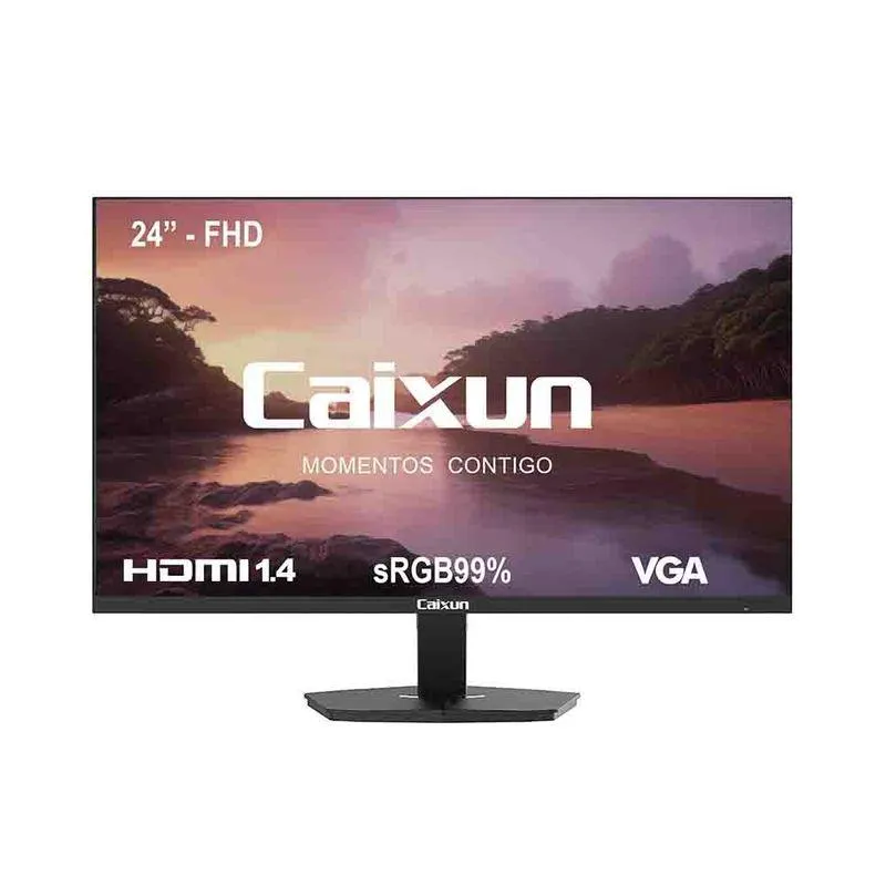 Monitor Oficina Caixun 24 FHD VA 100Hz sRGB99% Negro C24F2F