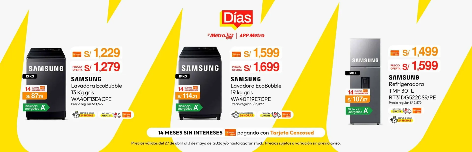 Catalogo de Catálogo Metro 27 de abril al 3 de mayo 2026 - Pag 2