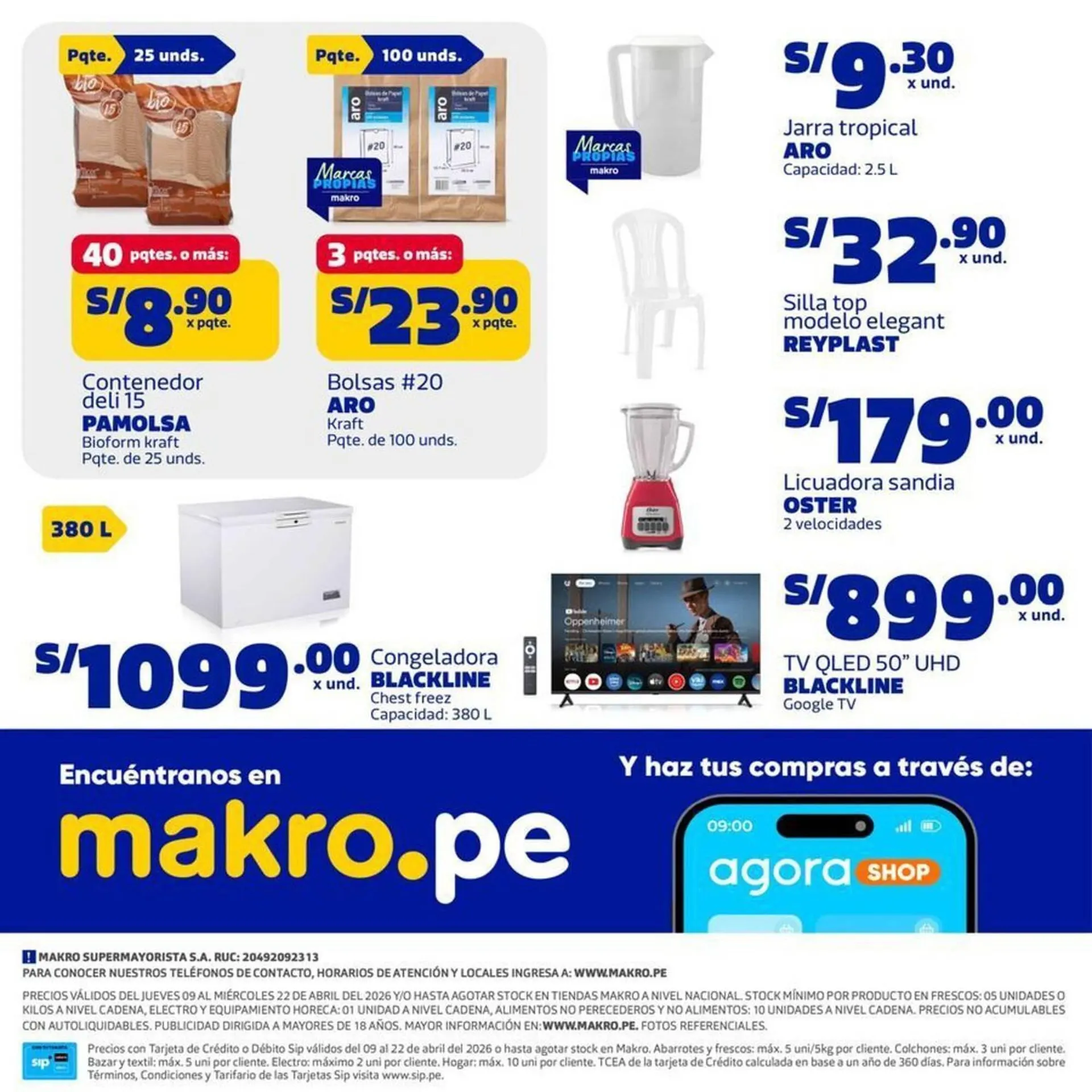 Catalogo de Catálogo Makro 9 de abril al 22 de abril 2026 - Pag 25