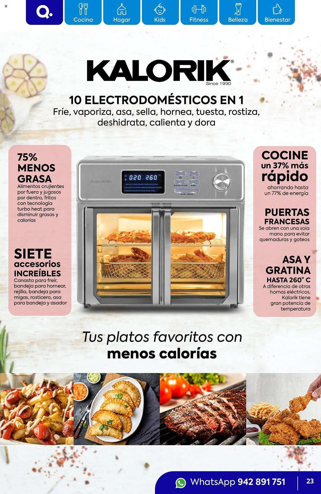 Catalogo de Catálogo Quality Products 2 de octubre al 31 de octubre 2023 - Pag 23