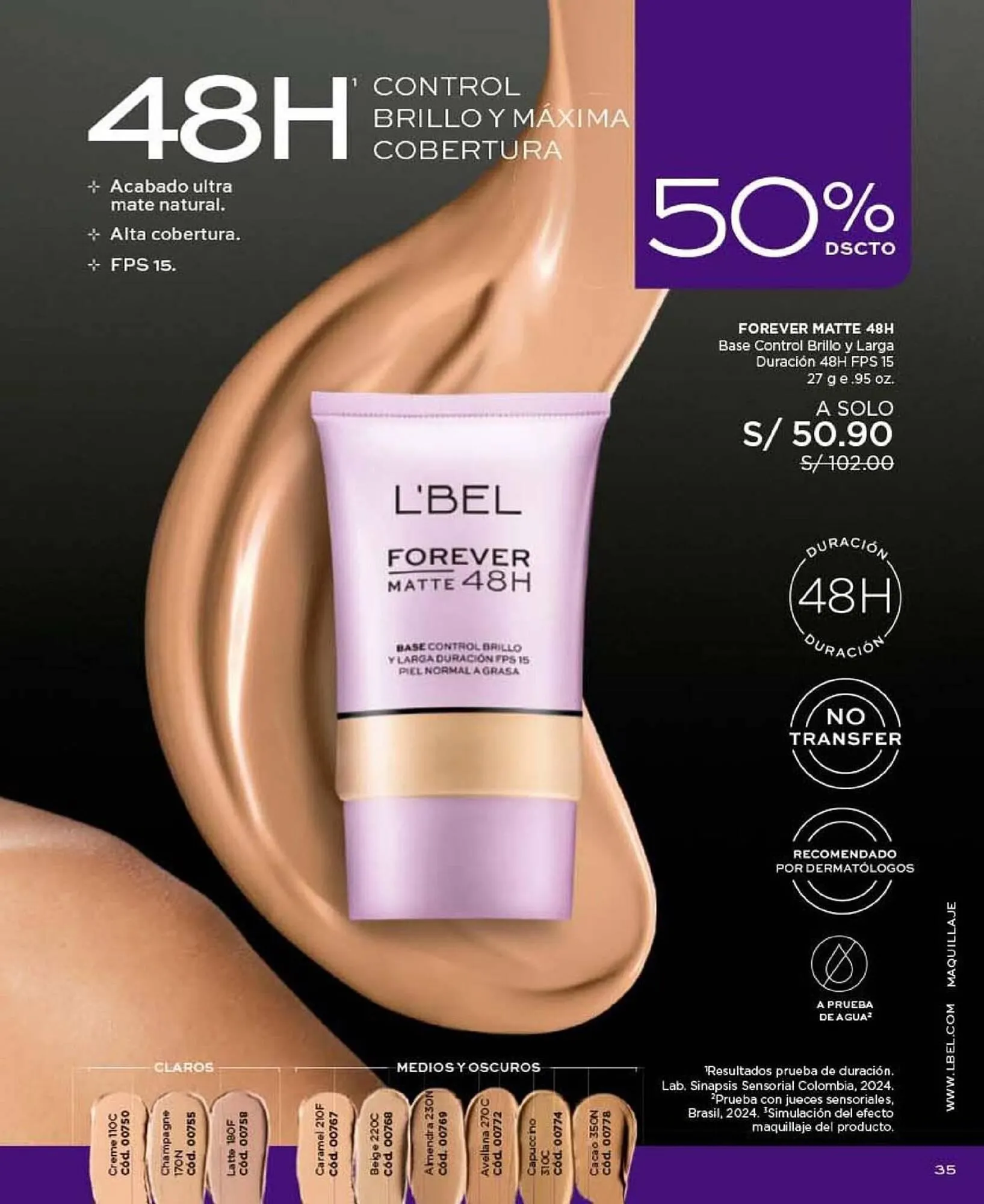 Catalogo de Catálogo L'Bel 1 de noviembre al 30 de noviembre 2025 - Pag 35