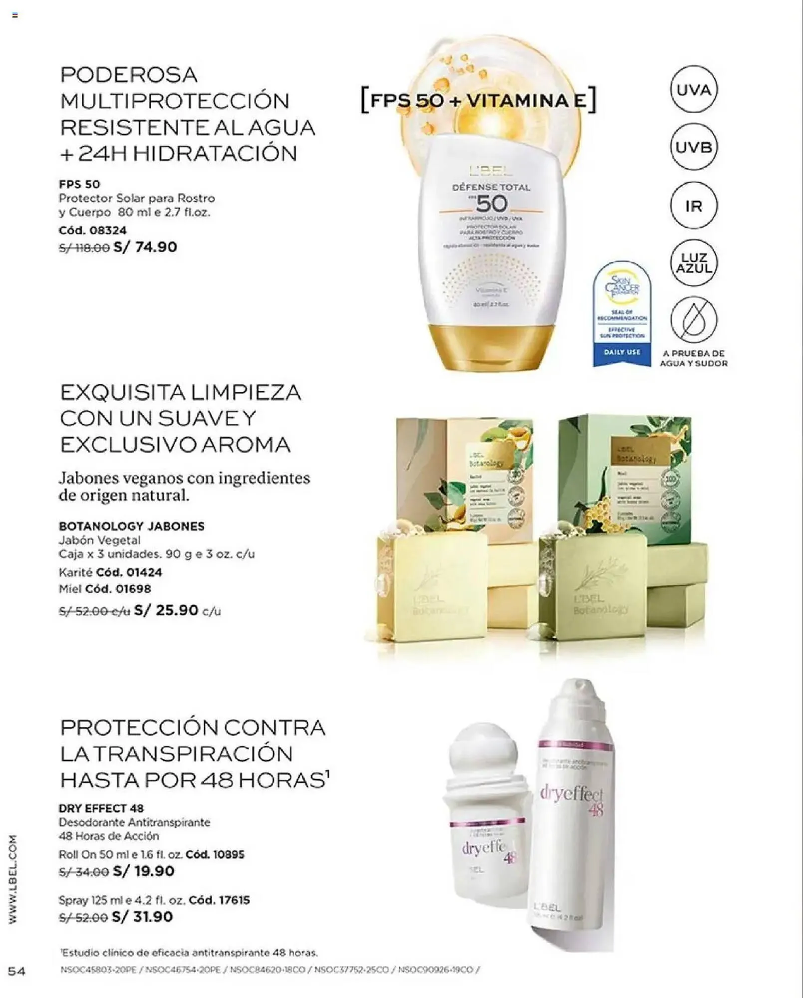 Catalogo de Catálogo L'Bel 25 de setiembre al 30 de noviembre 2025 - Pag 54