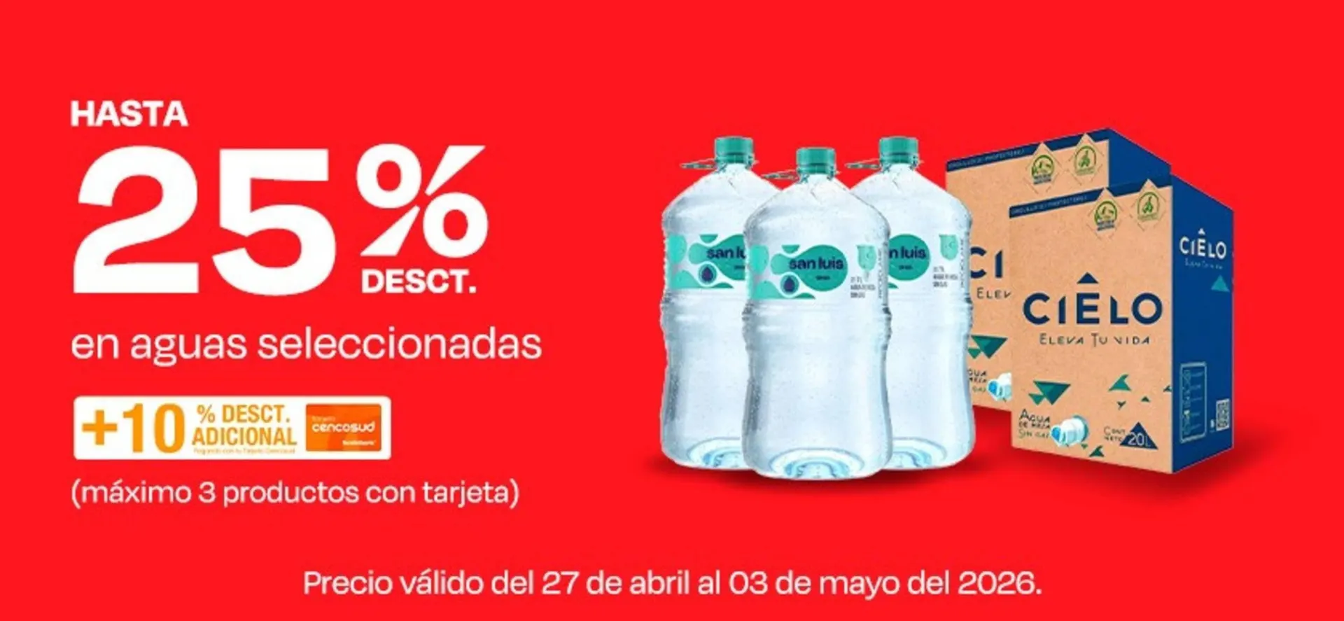 Catalogo de Catálogo Wong 27 de abril al 3 de mayo 2026 - Pag 1