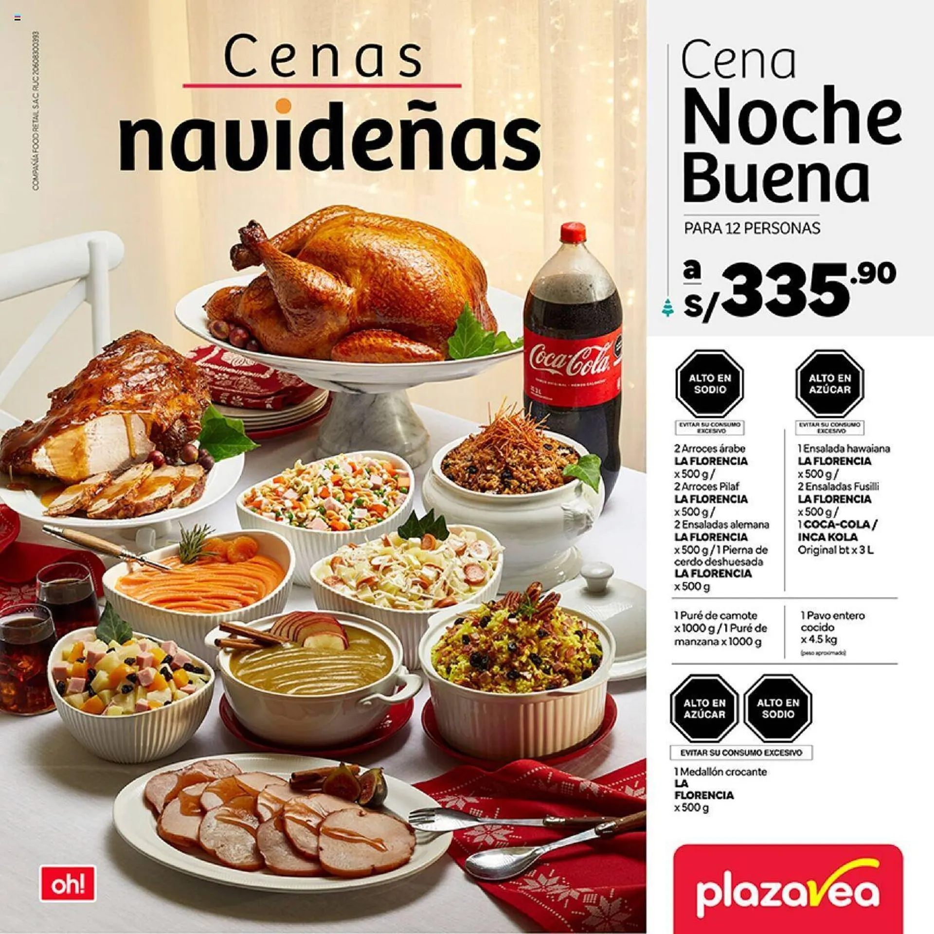 Catalogo de Catálogo Plaza Vea 8 de diciembre al 25 de diciembre 2023 - Pag 1