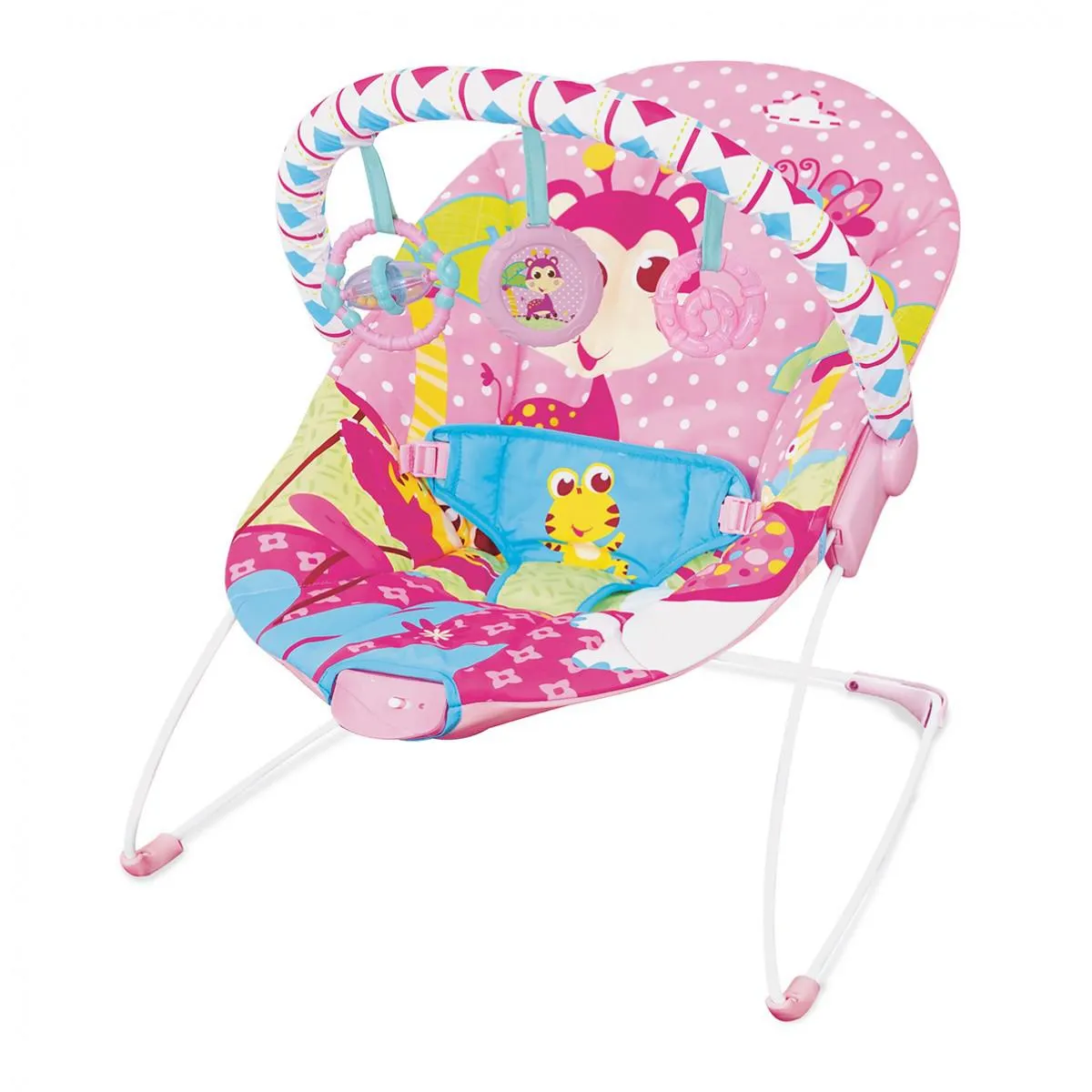 6790 SILLA NIDO VIBRACIONES SAFARI PINK