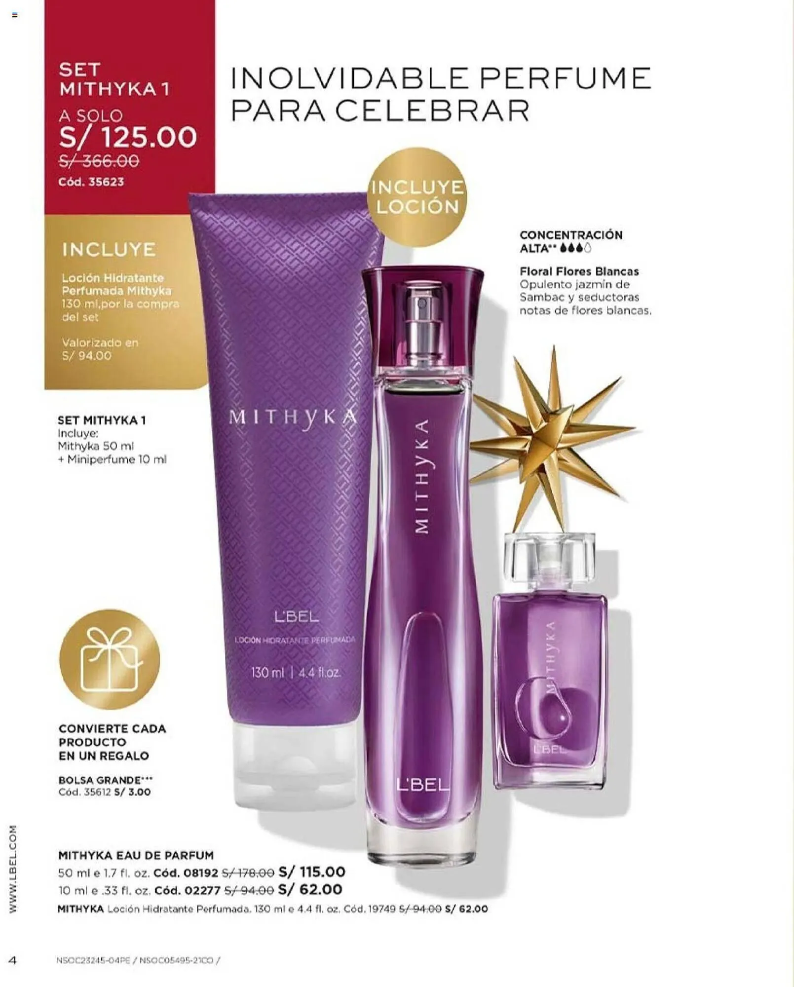 Catalogo de Catálogo L'Bel 17 de noviembre al 3 de diciembre 2024 - Pag 4