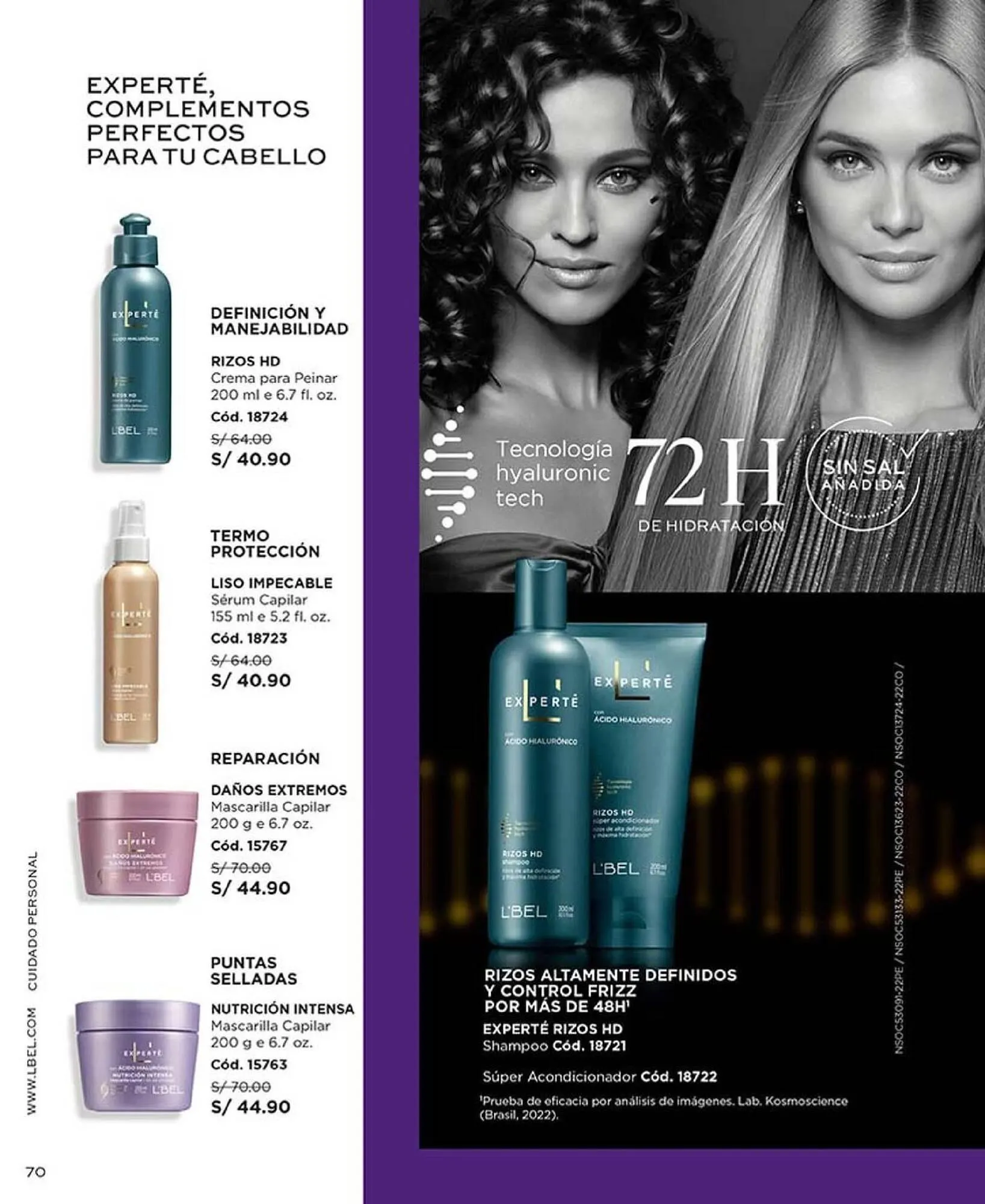 Catalogo de Catálogo L'Bel 15 de abril al 15 de mayo 2025 - Pag 70