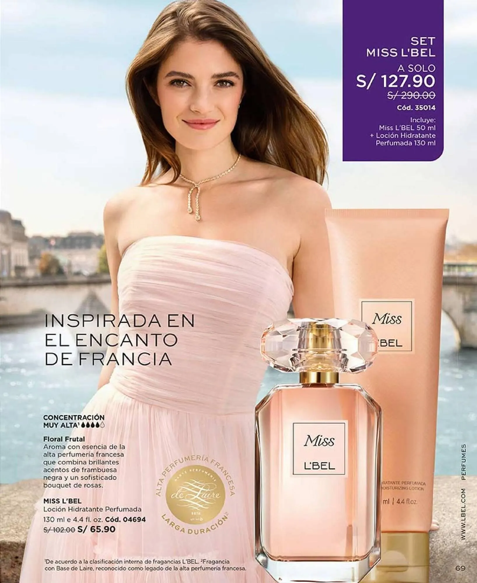 Catalogo de Catálogo L'Bel 12 de febrero al 28 de febrero 2026 - Pag 69