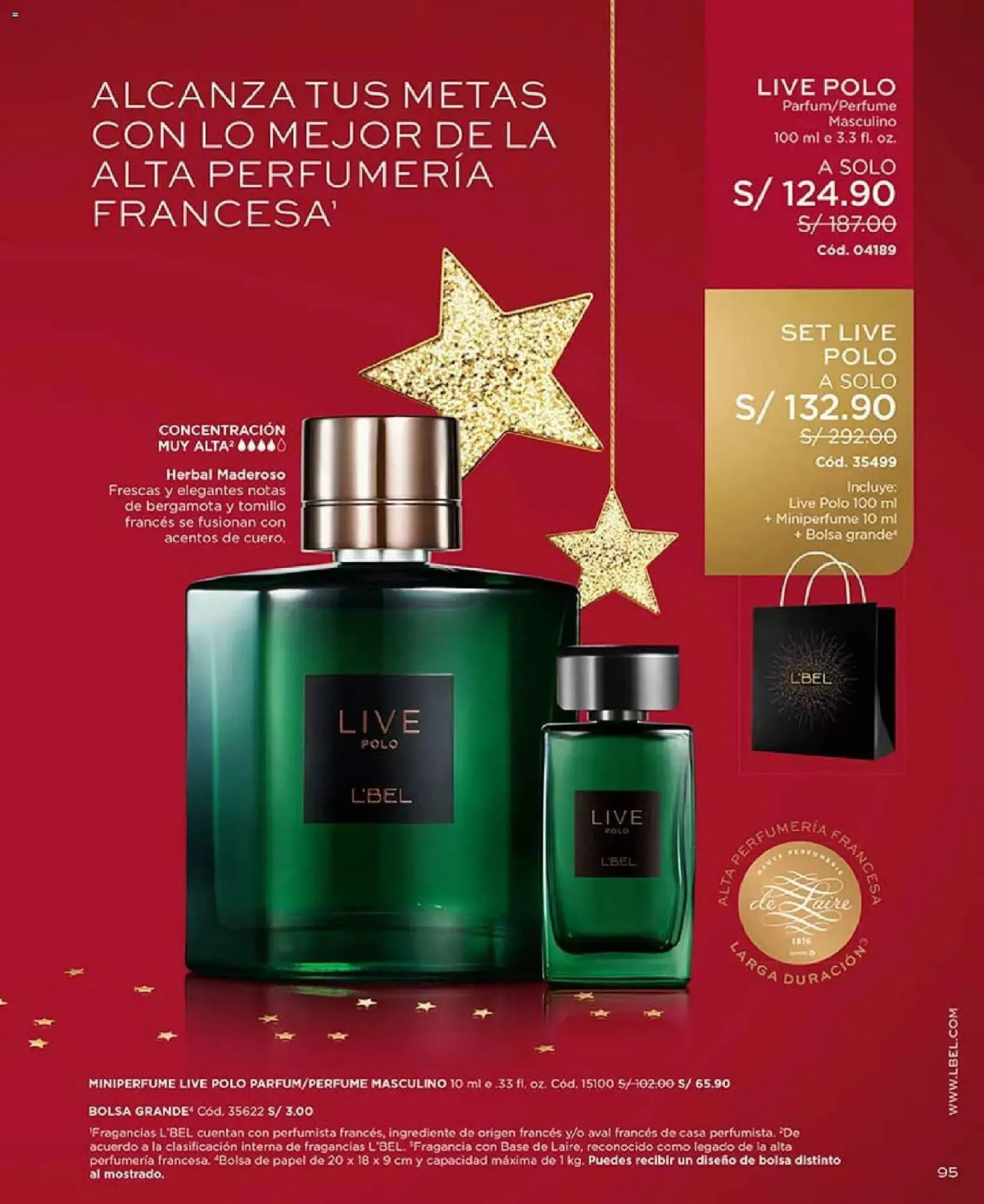 Catalogo de Catálogo L'Bel 14 de noviembre al 17 de diciembre 2025 - Pag 95