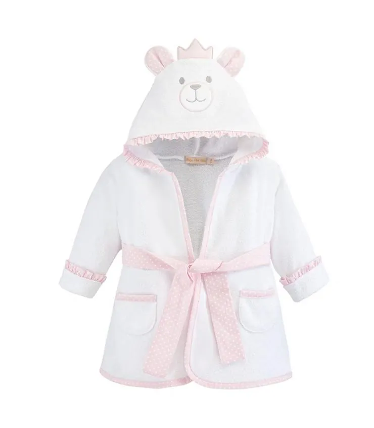 Salida de baño de 100% algodón | Colección Honey Boo Pink