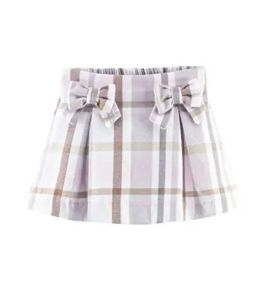 Falda Tableada con Lazos | Colección Sweet Cat