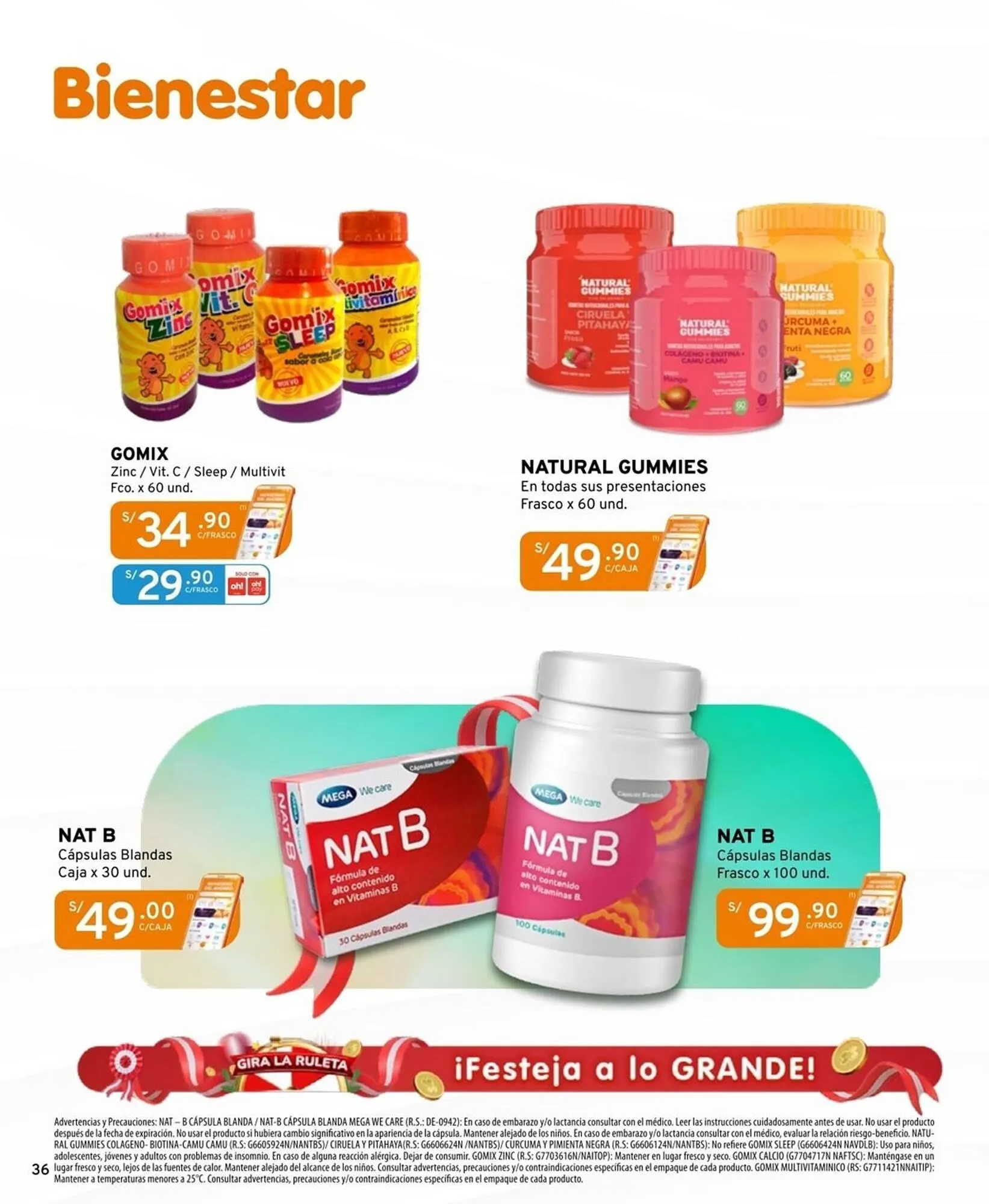 Catalogo de Catálogo Mifarma 1 de julio al 31 de julio 2025 - Pag 36