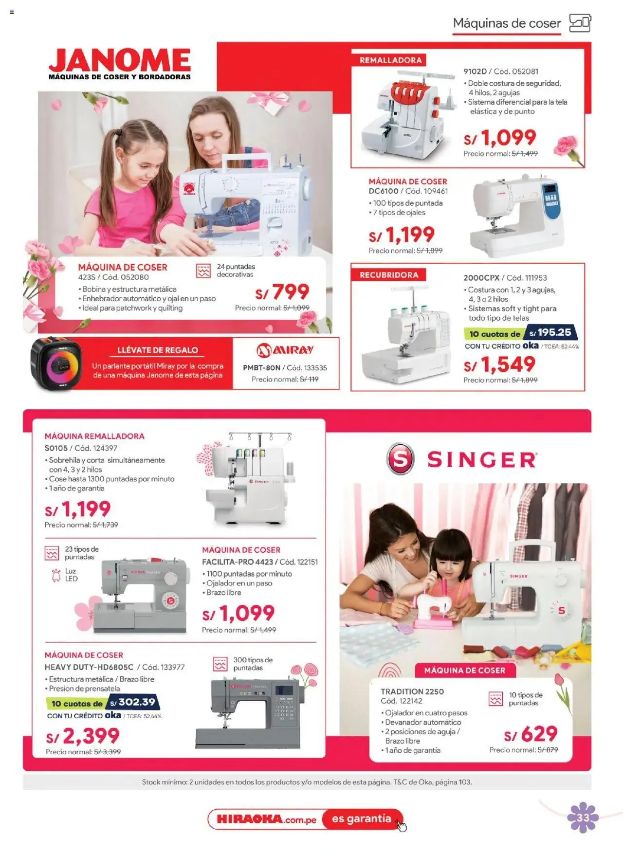 Catalogo de Hiraoka - Guia dia de la madre 26 de abril al 18 de mayo 2025 - Pag 33