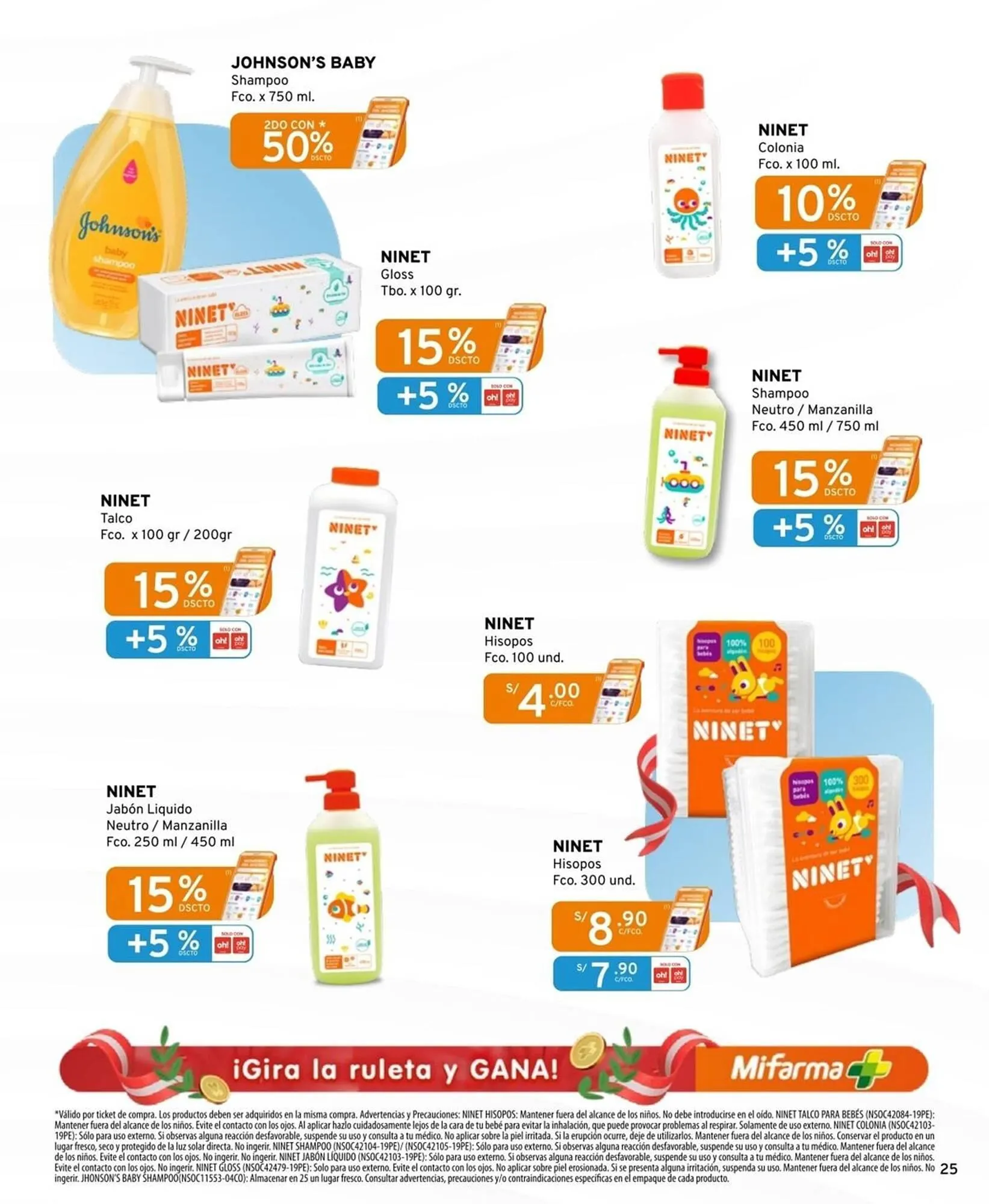 Catalogo de Catálogo Mifarma 1 de julio al 31 de julio 2025 - Pag 25