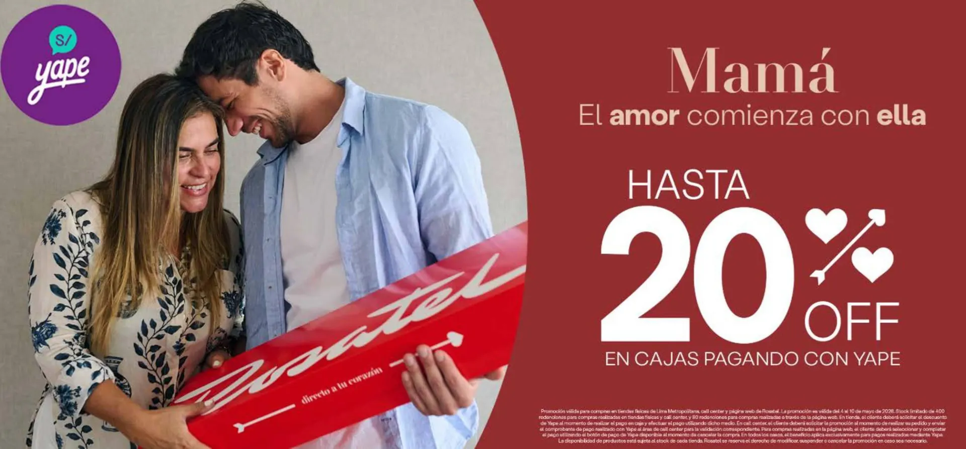 Catalogo de Catálogo Rosatel 7 de mayo al 10 de mayo 2026 - Pag 1