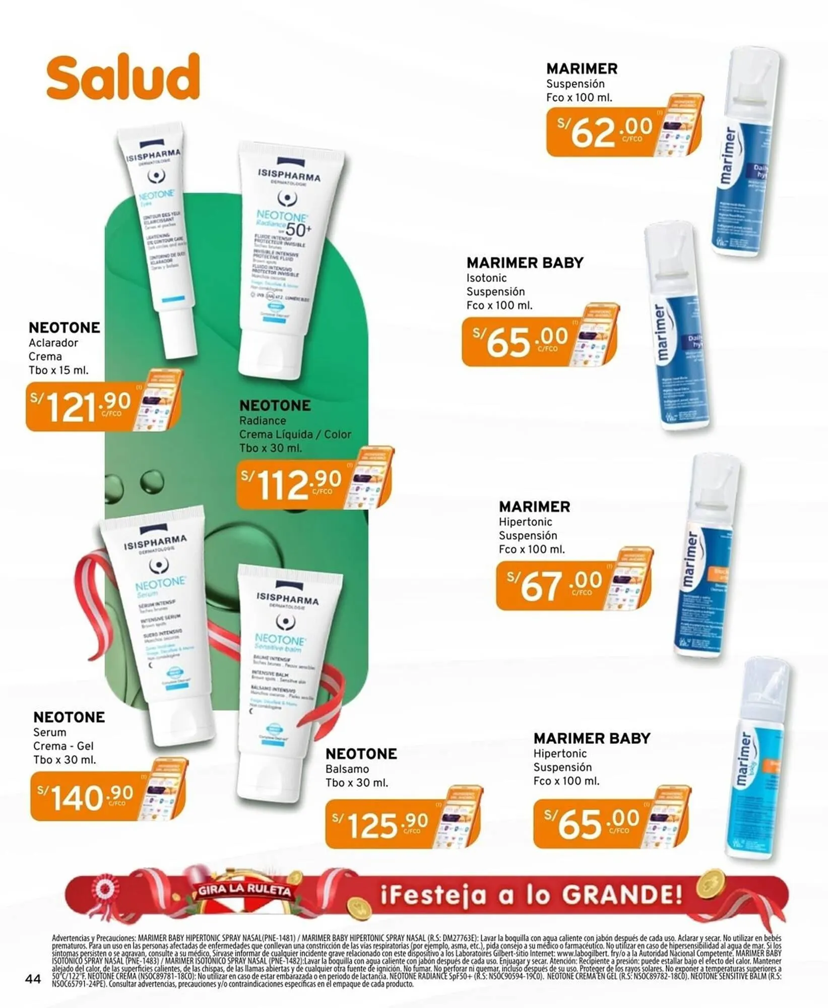 Catalogo de Catálogo Mifarma 1 de julio al 31 de julio 2025 - Pag 44