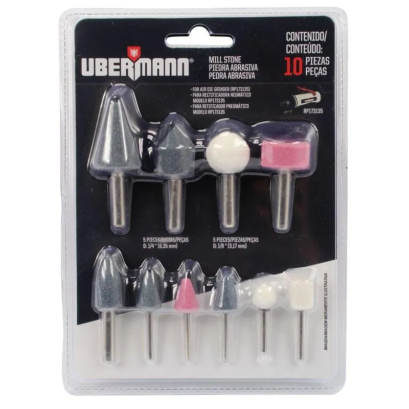 Piedra Abrasiva 10 Pzs Ubermann