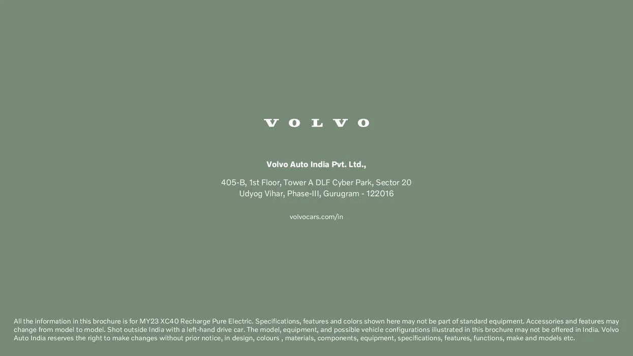 Catalogo de Volvo XC40 Pure Electric 16 de mayo al 16 de mayo 2024 - Pag 33