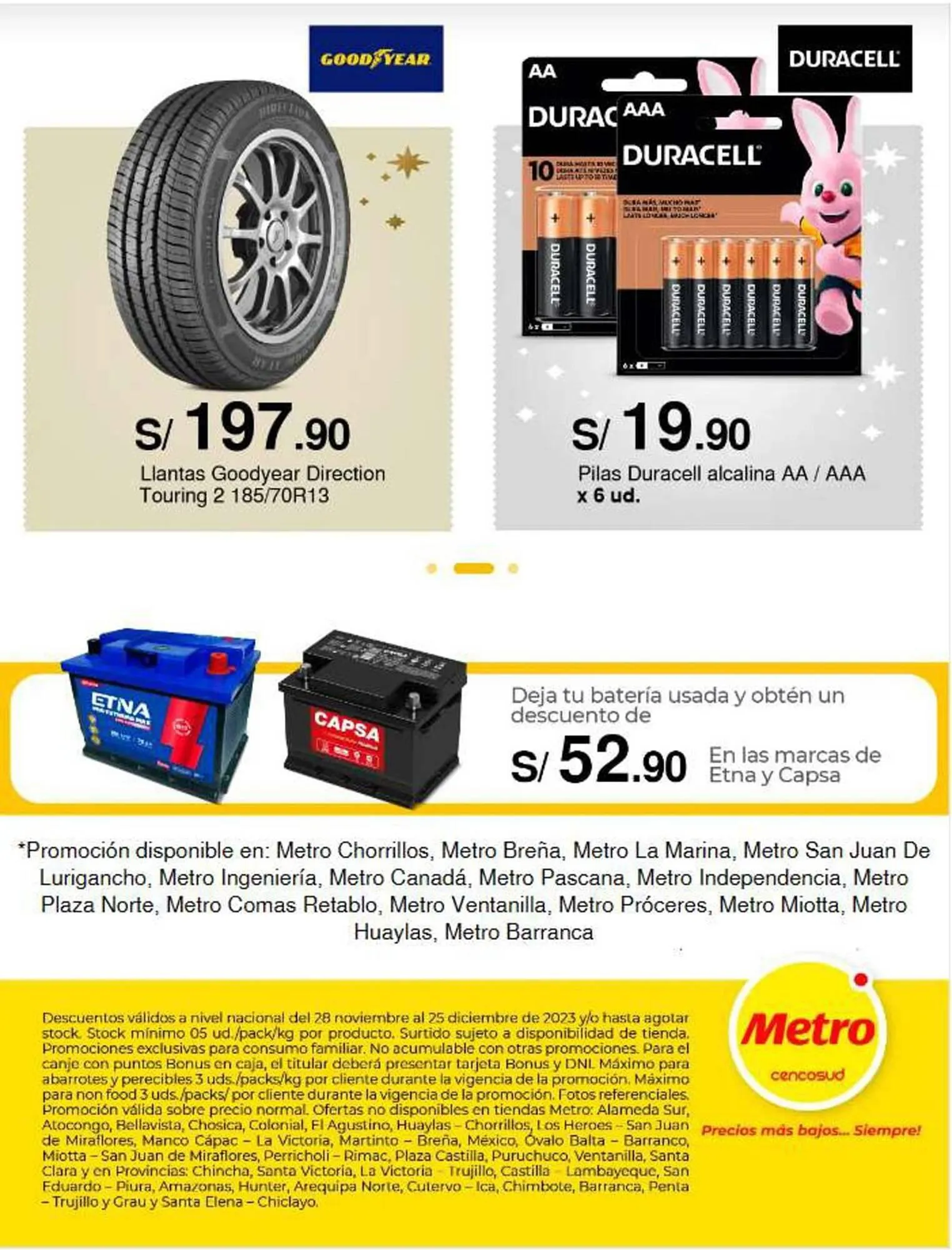 Catalogo de Catálogo Metro 1 de diciembre al 25 de diciembre 2023 - Pag 83