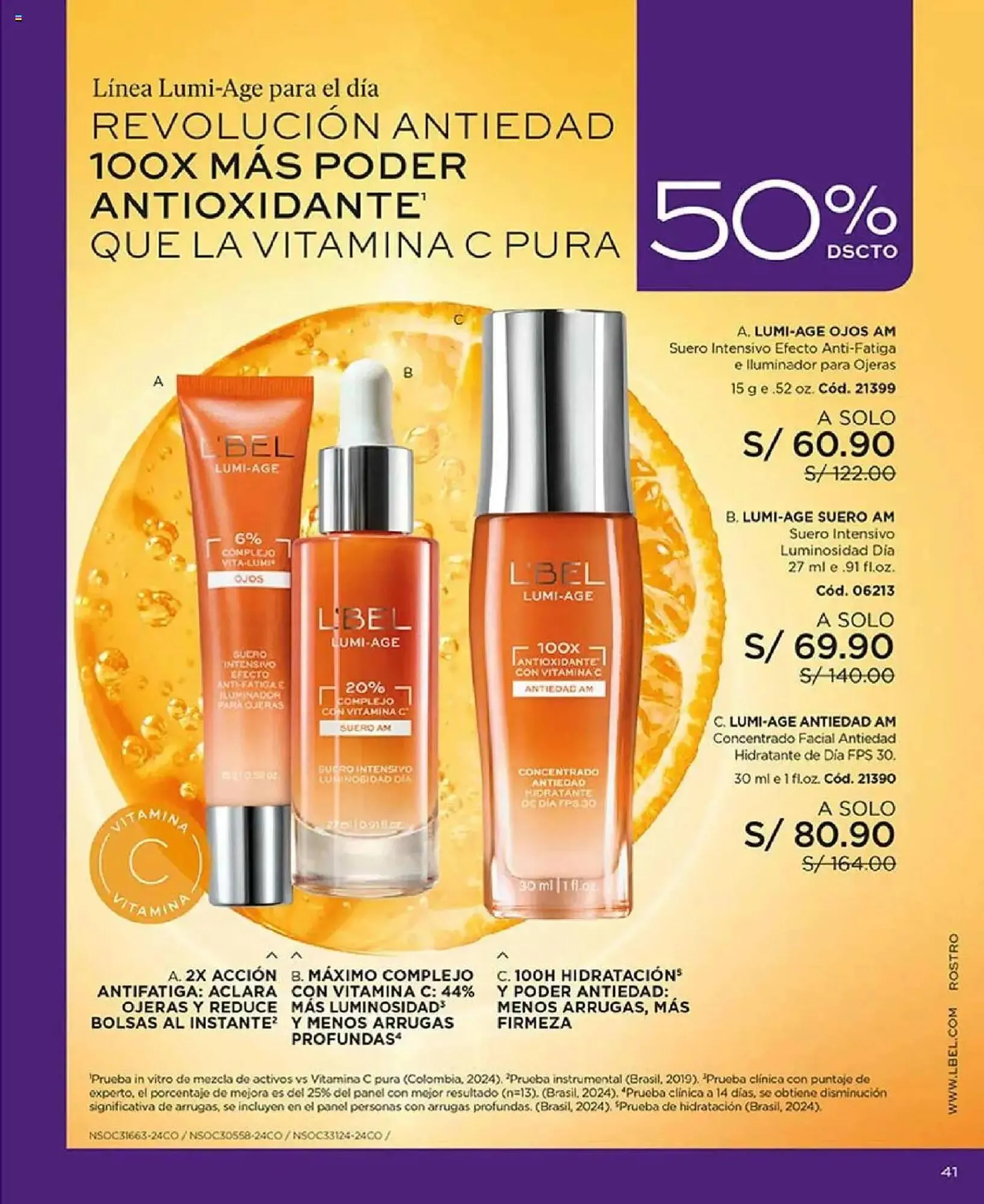 Catalogo de Catálogo L'Bel 22 de abril al 31 de mayo 2025 - Pag 41