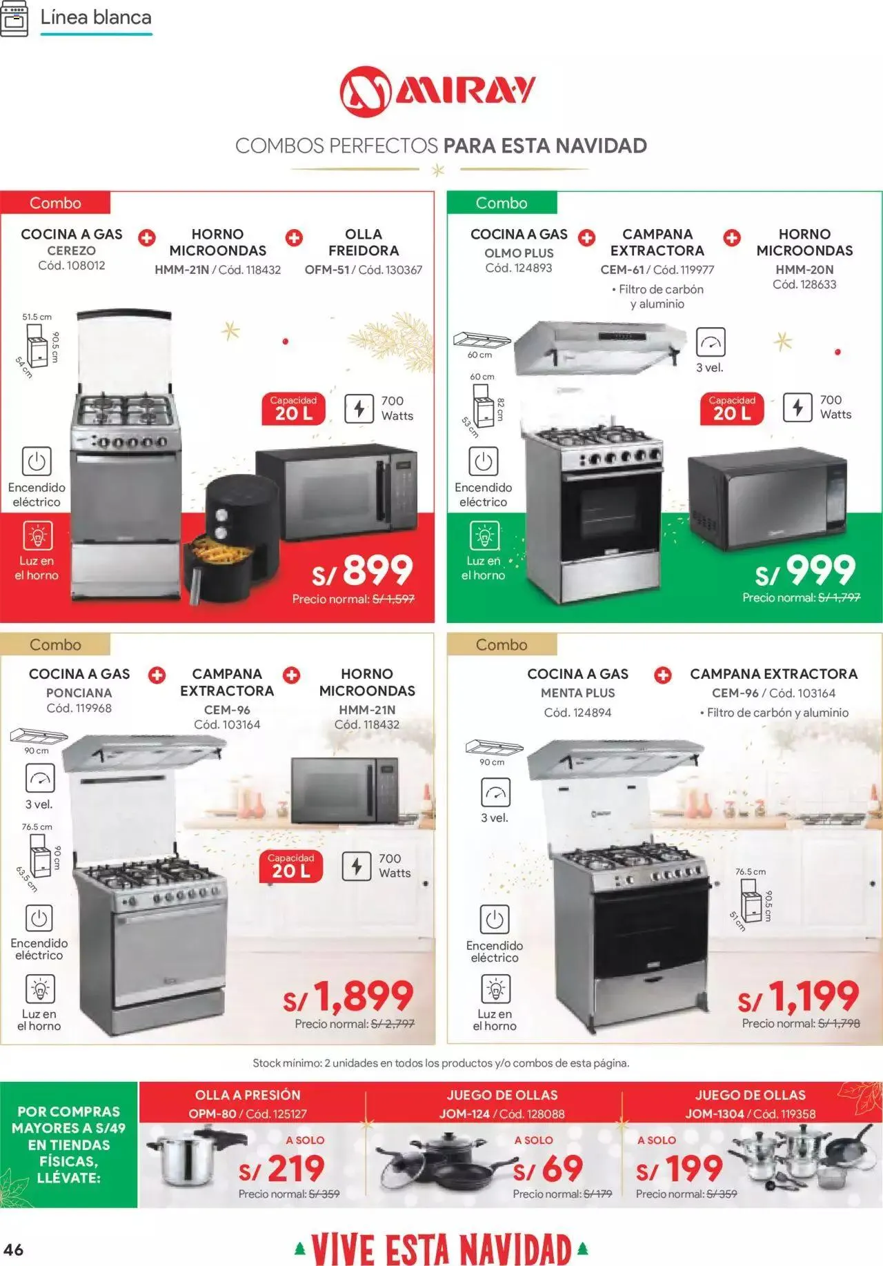 Catalogo de Catálogo Hiraoka 12 de diciembre al 31 de diciembre 2023 - Pag 46