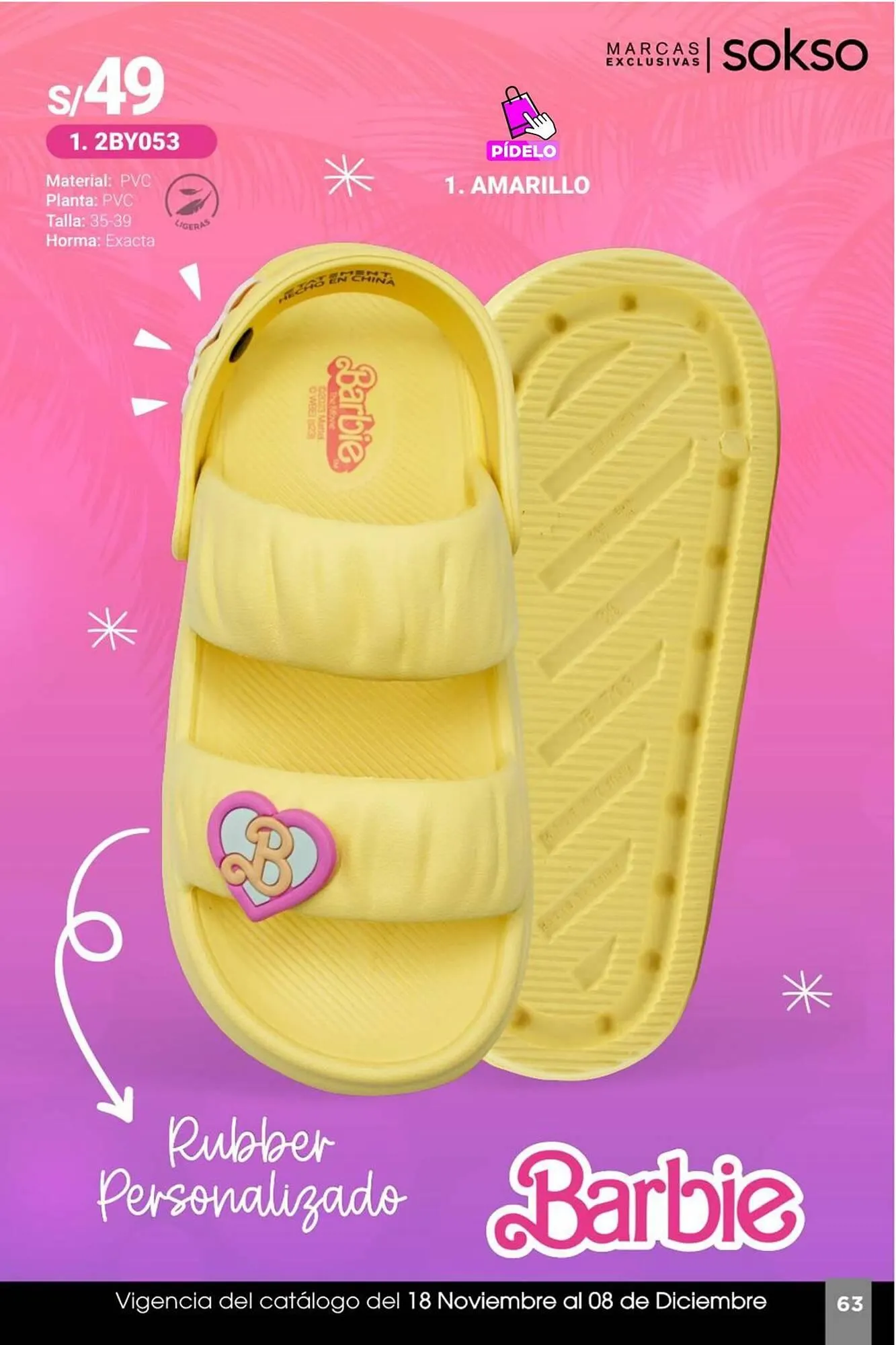 Catalogo de Catálogo Sokso 18 de noviembre al 8 de diciembre 2024 - Pag 63