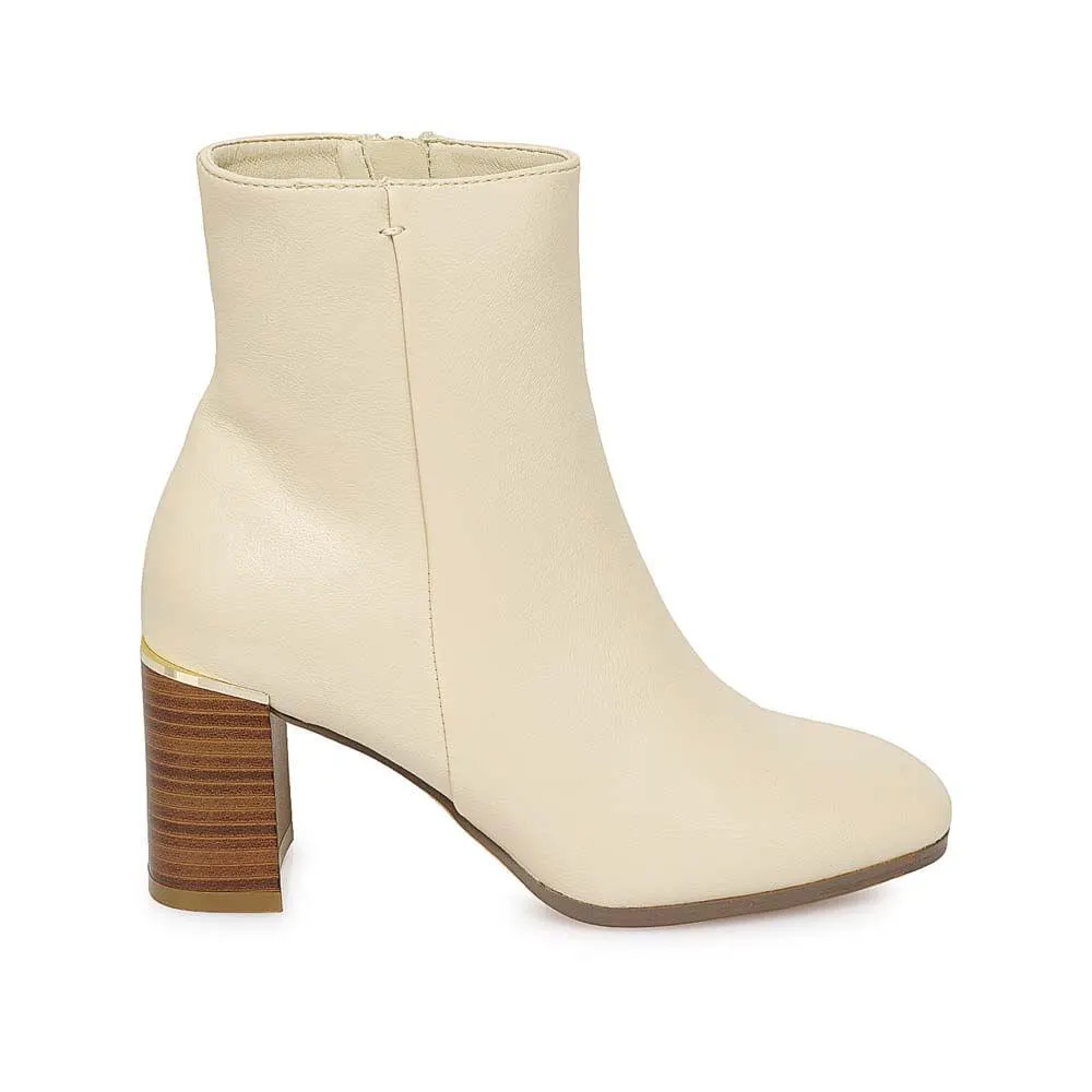 Botín Casual DAVI-2508 Hueso ADV