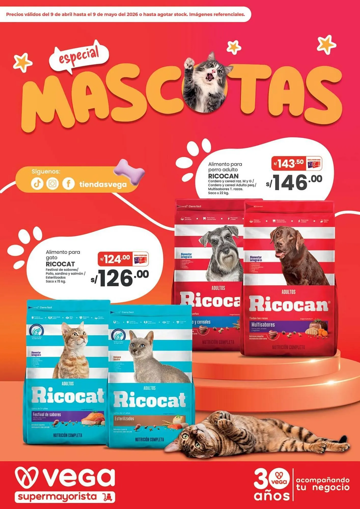 Catalogo de Catálogo Vega 9 de abril al 9 de mayo 2026 - Pag 1