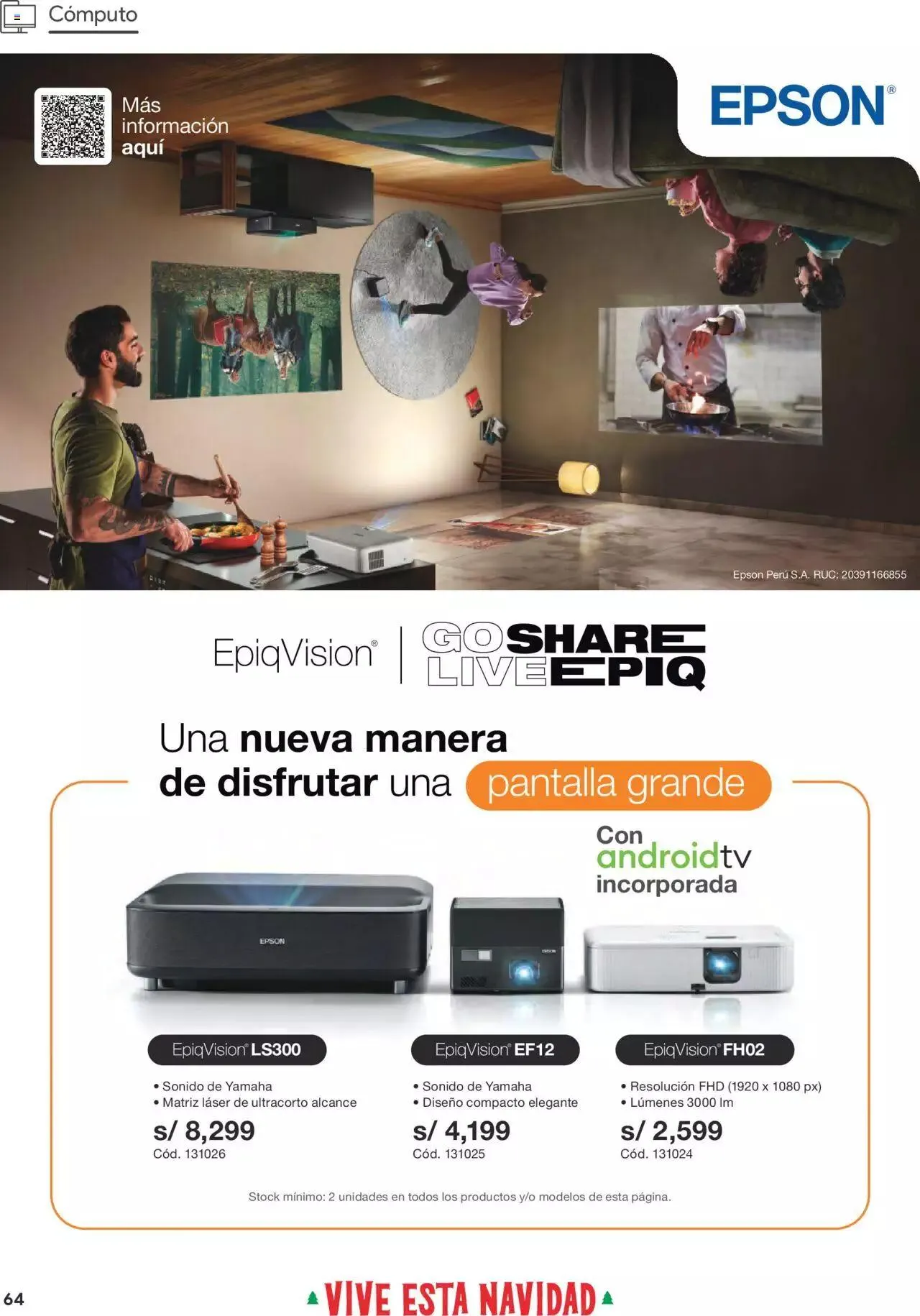 Catalogo de Catálogo Hiraoka 12 de diciembre al 31 de diciembre 2023 - Pag 64