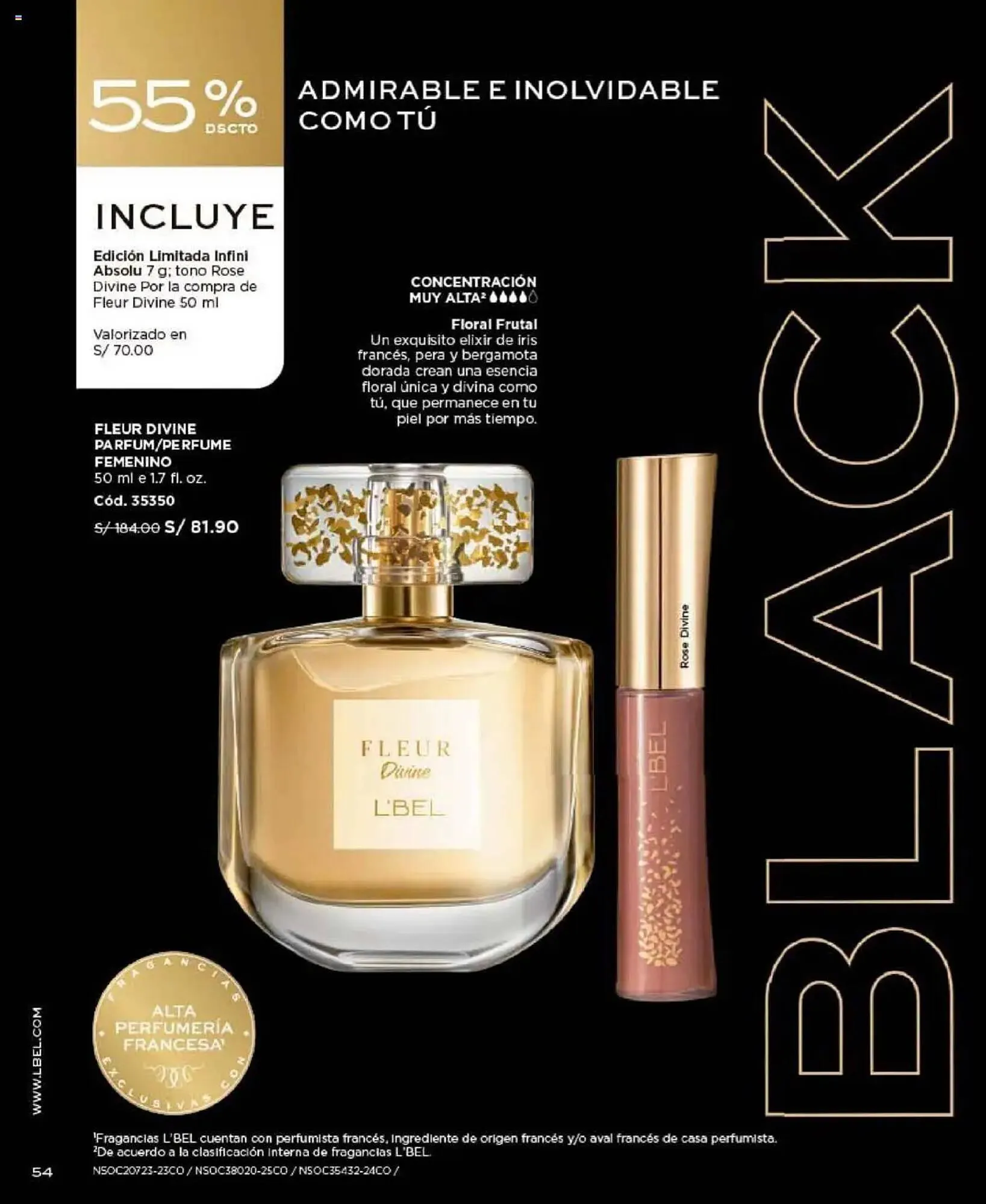 Catalogo de Catálogo L'Bel 16 de octubre al 31 de diciembre 2025 - Pag 54