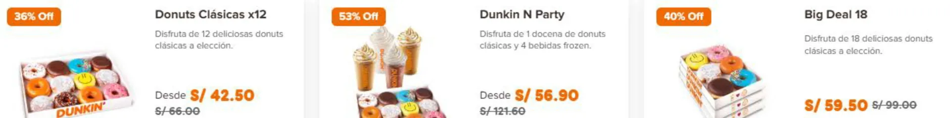 Catalogo de Catálogo Dunkin Donuts 21 de marzo al 31 de marzo 2025 - Pag 3