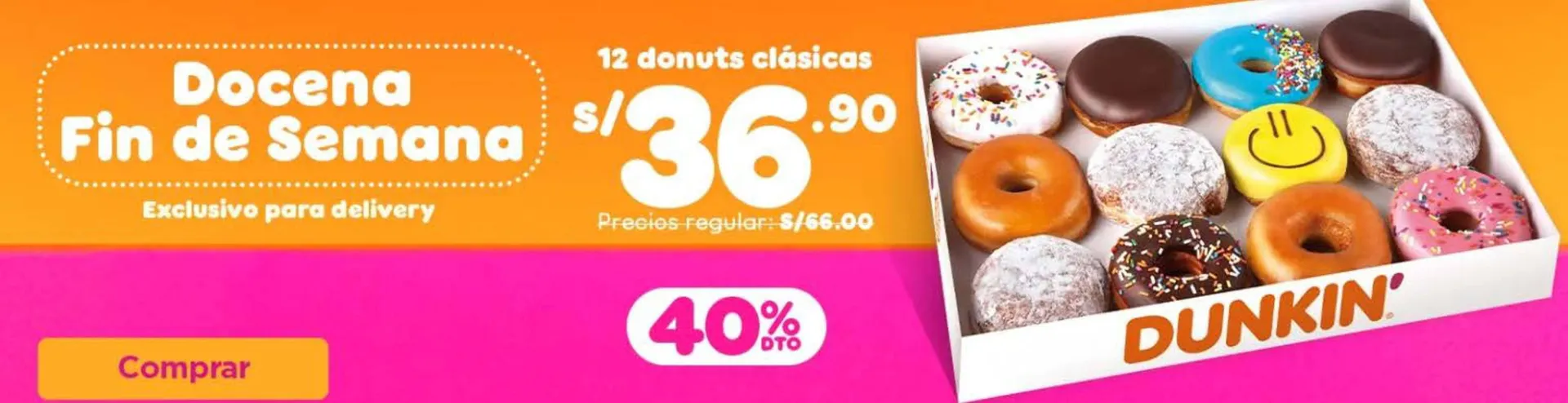 Catálogo Dunkin Donuts - 1
