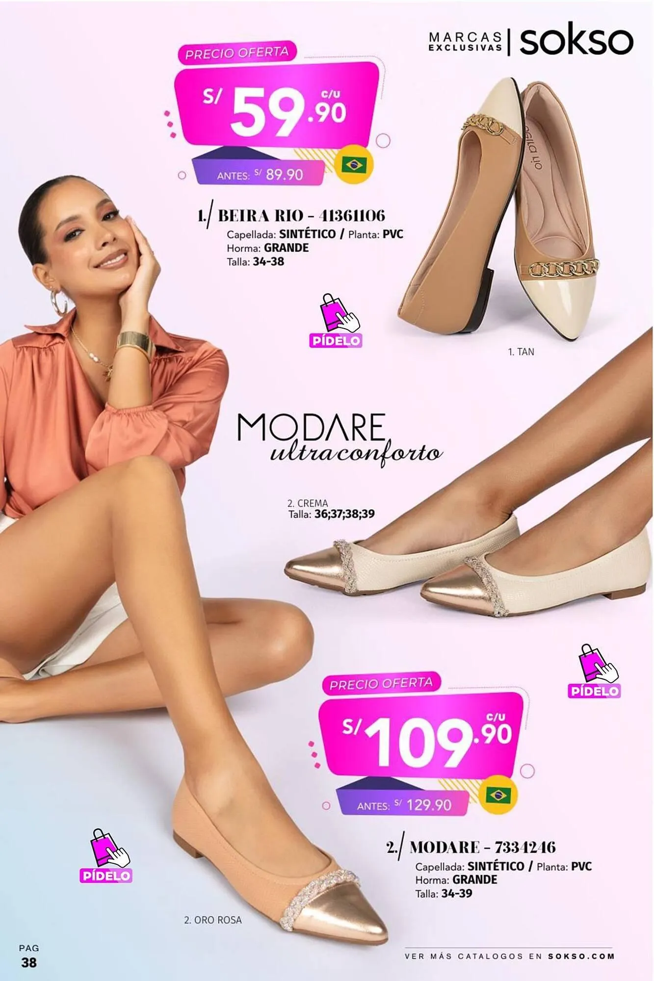 Catalogo de Catálogo Sokso 3 de abril al 20 de abril 2025 - Pag 38