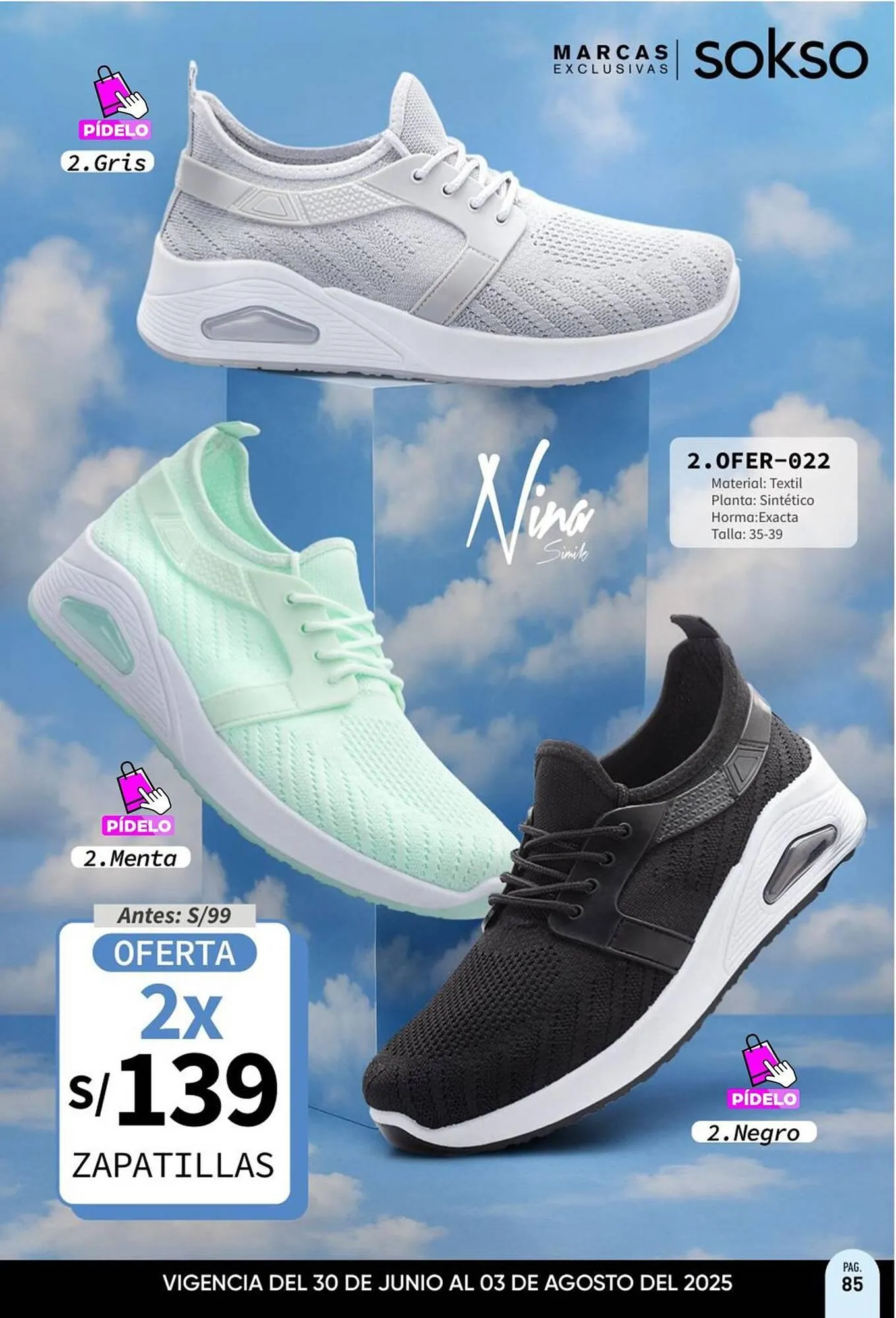 Catalogo de Catálogo Sokso 27 de junio al 1 de setiembre 2025 - Pag 85