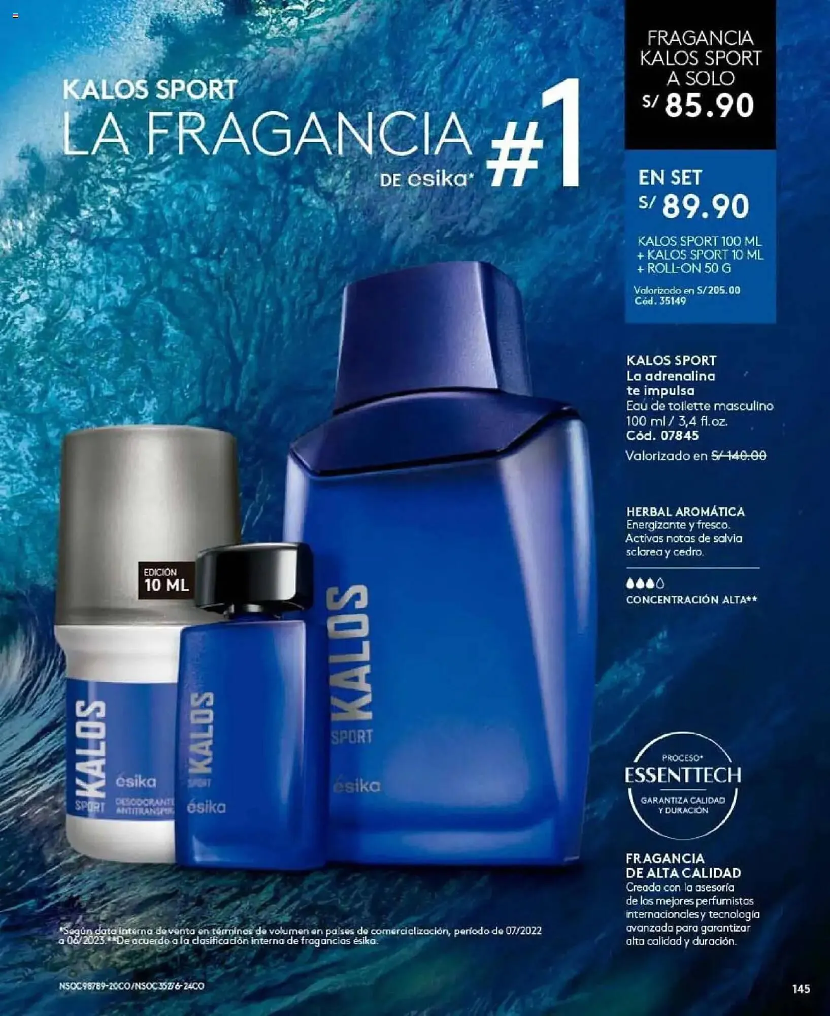 Catalogo de Catálogo Ésika 9 de junio al 1 de julio 2025 - Pag 145
