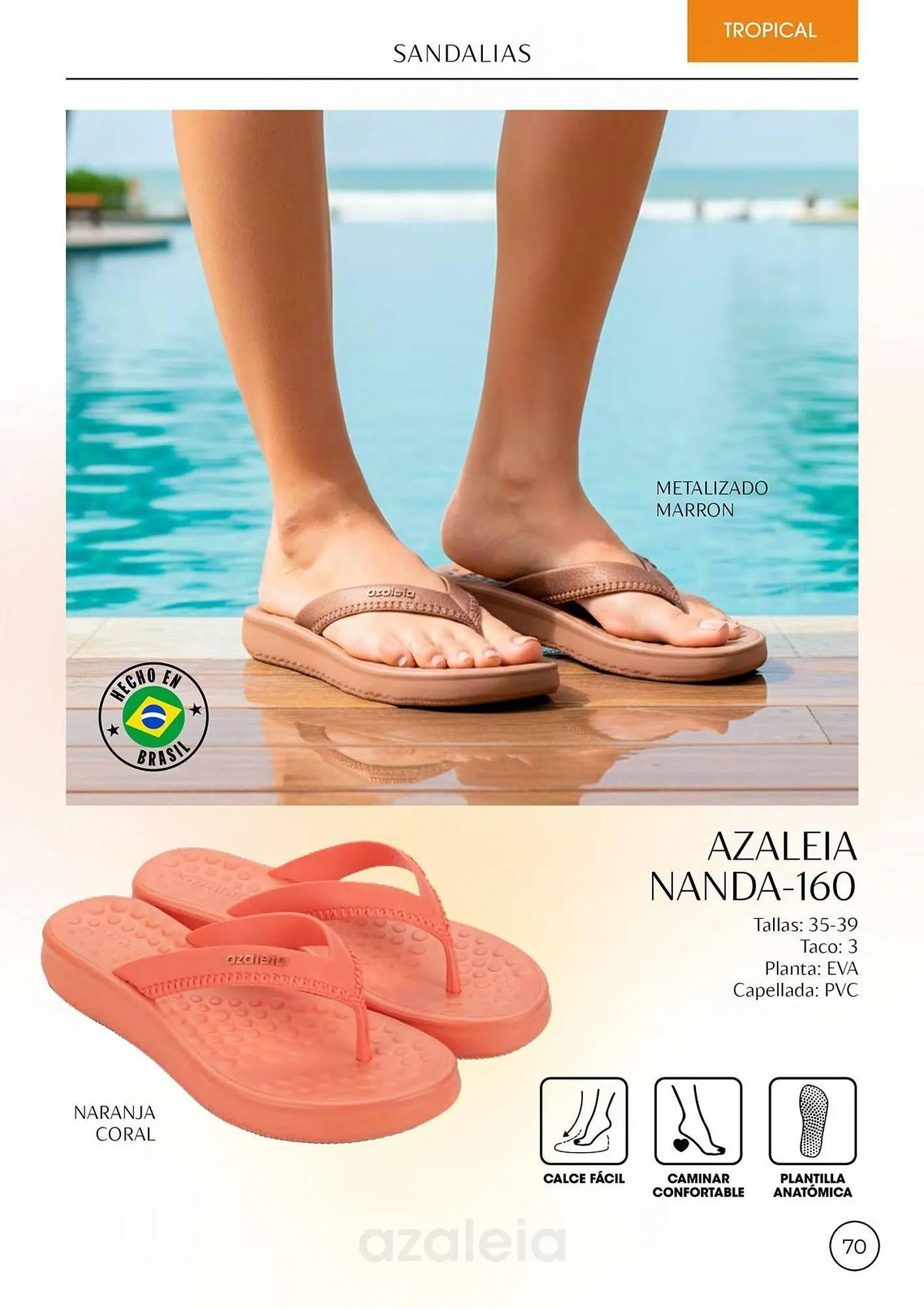 Catalogo de Catálogo Azaleia 1 de enero al 31 de diciembre 2026 - Pag 70