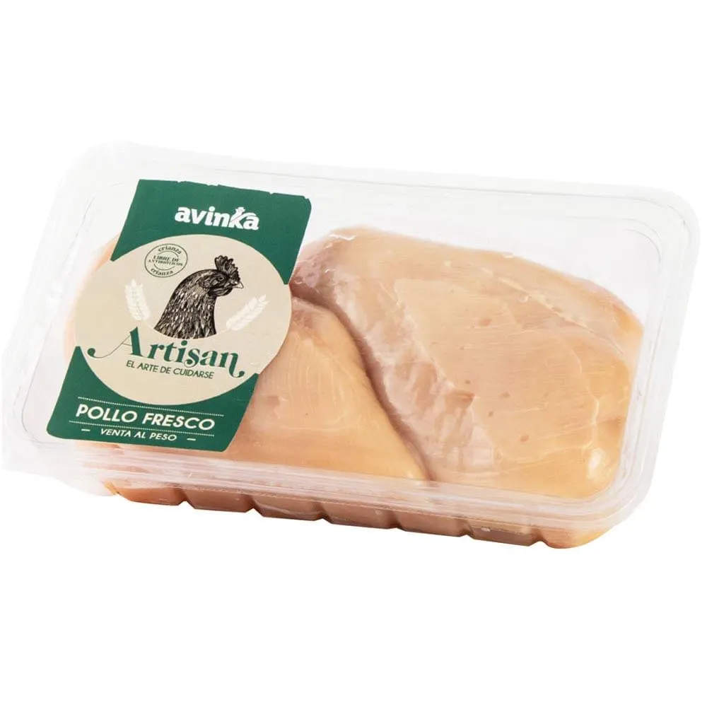 Filete de Pechuga de Pollo ARTISAN Libre de Antibióticos x kg