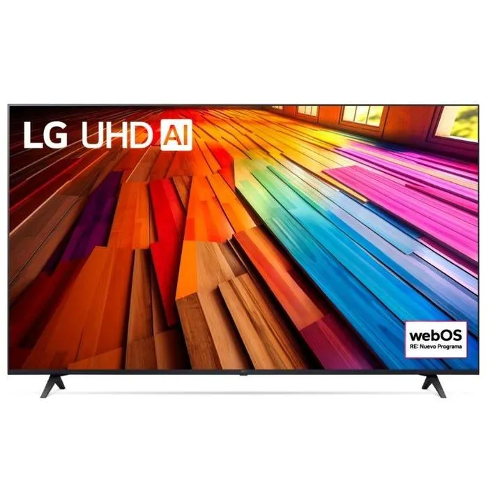 TV LG 65" LED UHD 4K Smart ThinQ AI 65UT8050PSB (2024)