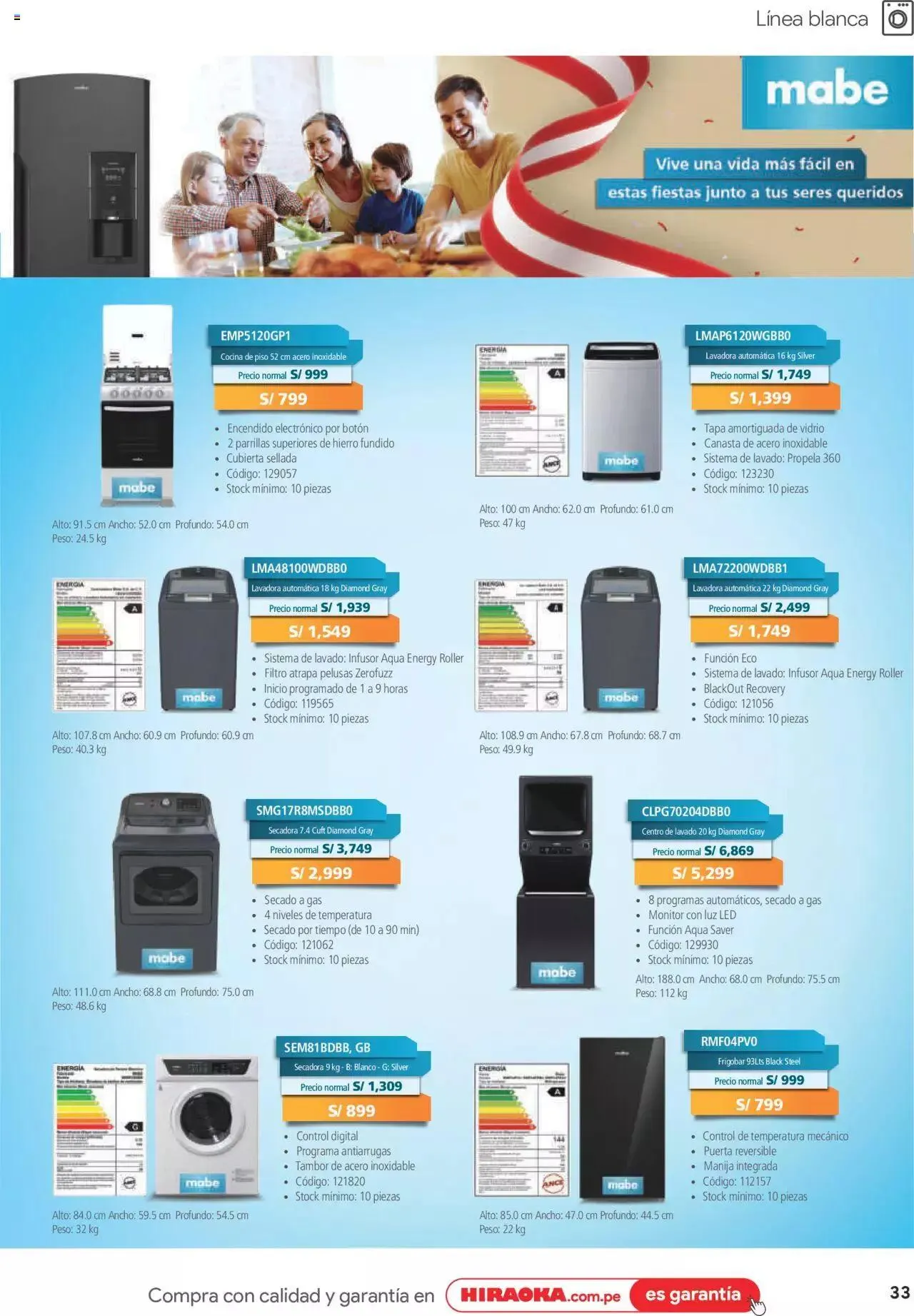 Catalogo de Catálogo Hiraoka 8 de julio al 31 de julio 2023 - Pag 33