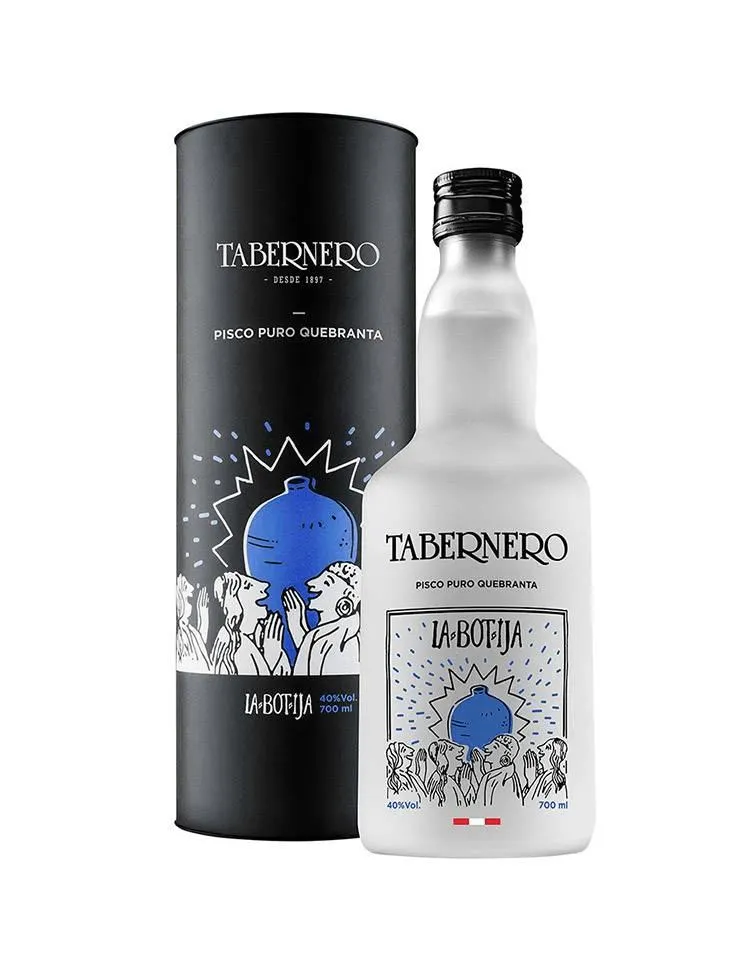 PISCO TABERNERO LA BOTIJA QUEBRANTA 700ML