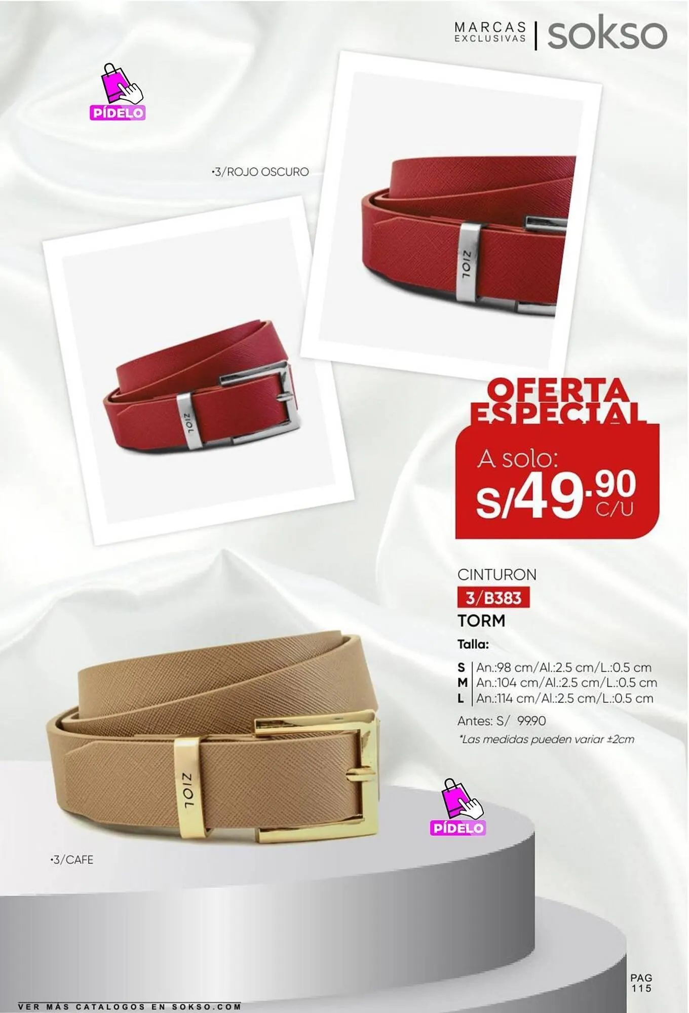 Catalogo de Catálogo Sokso 14 de julio al 3 de agosto 2025 - Pag 115