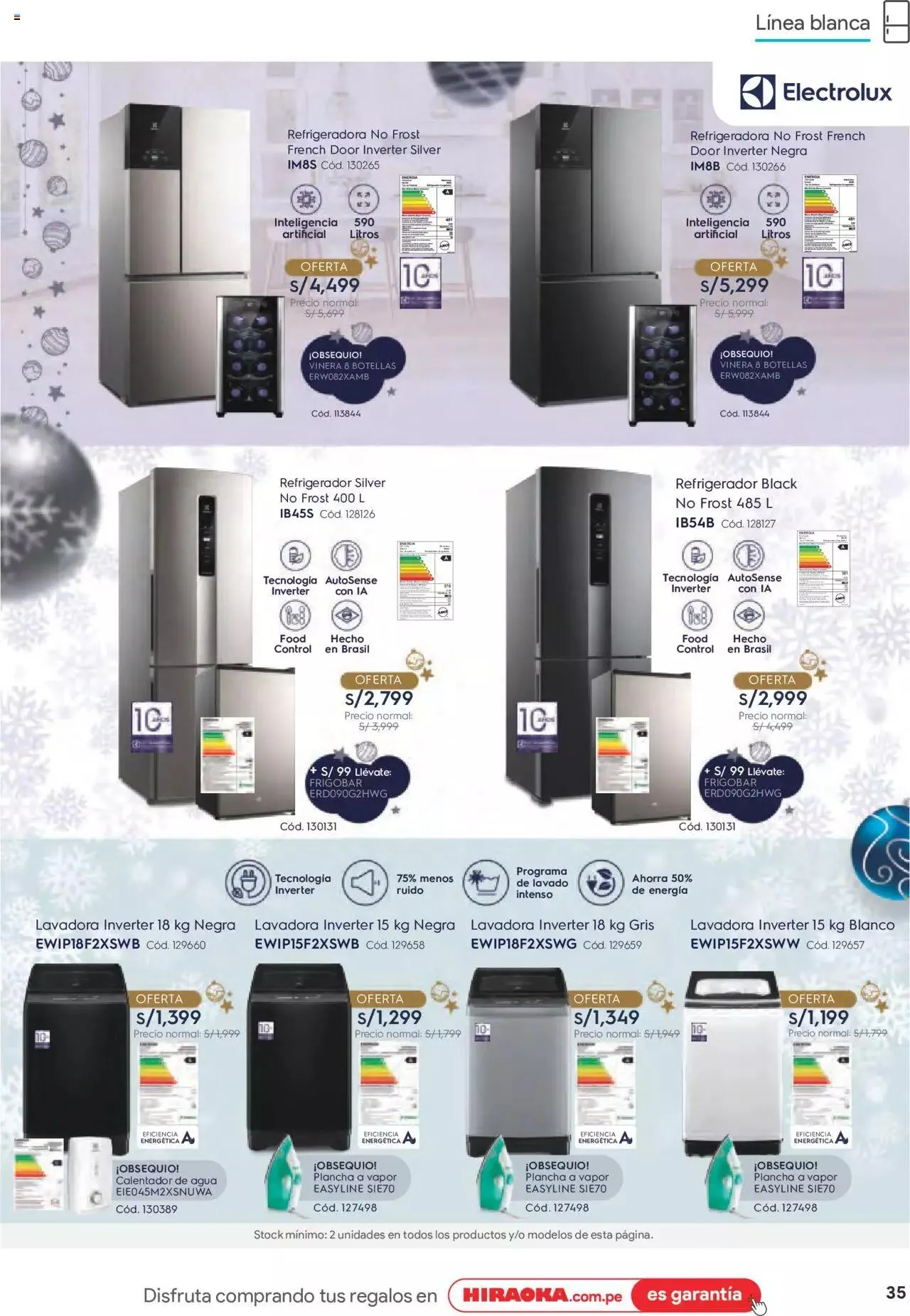 Catalogo de Catálogo Hiraoka 12 de diciembre al 31 de diciembre 2023 - Pag 35