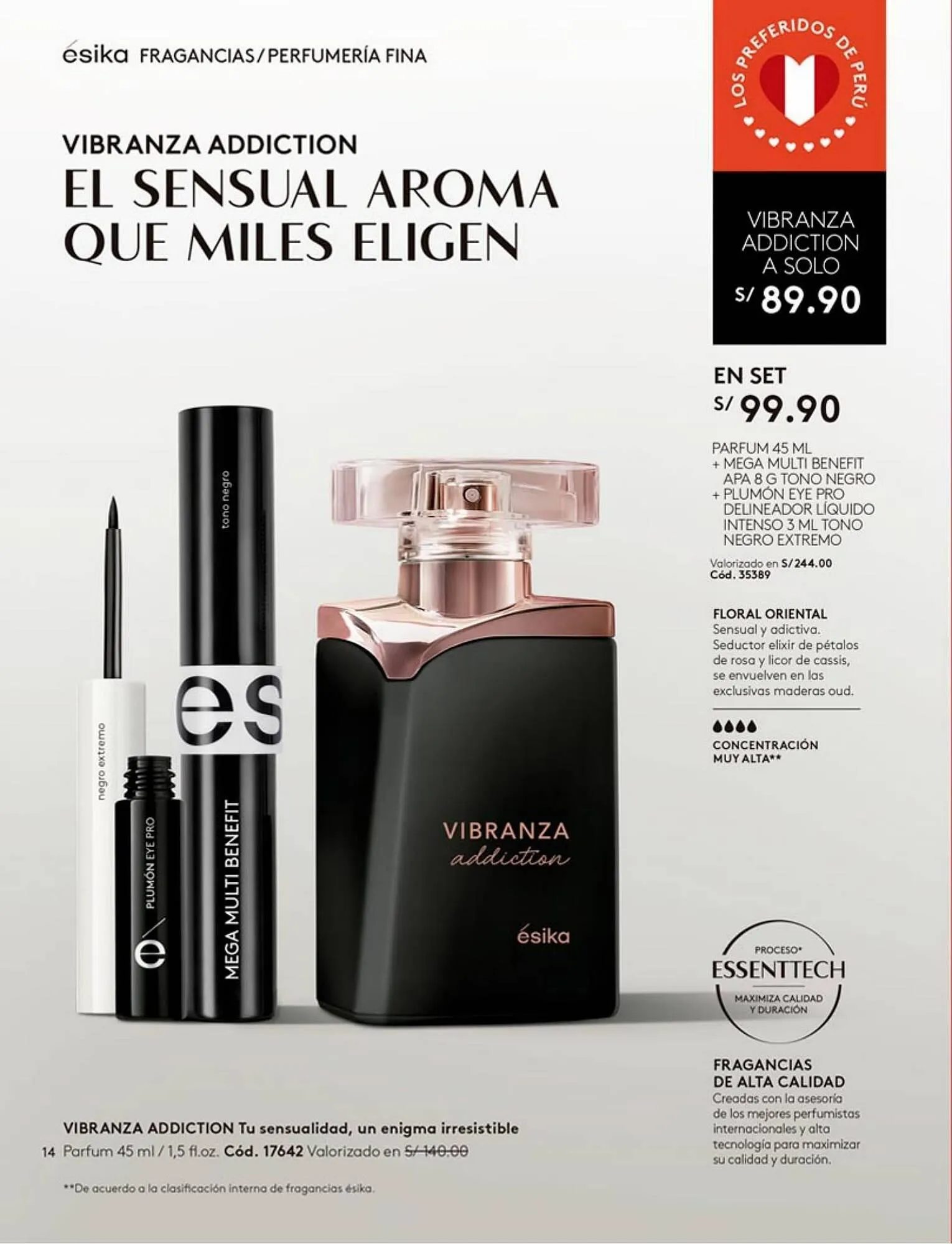 Catalogo de Catálogo Ésika 1 de agosto al 31 de agosto 2023 - Pag 14